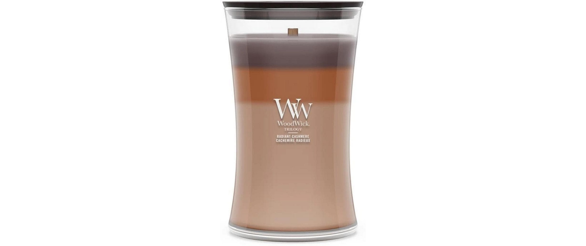 Woodwick Duftkerze »Radiant Cashmere Trilogy Large Jar«