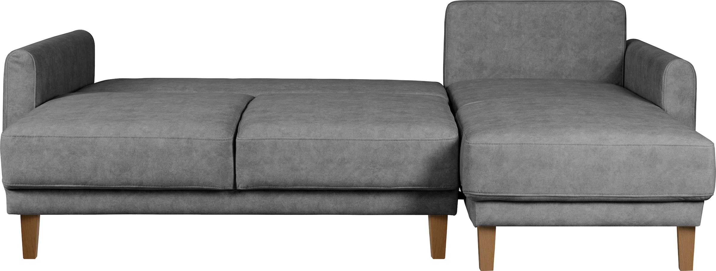 Home affaire Ecksofa »TRIPLO optionale Schlafsofa mit Bettkasten, Masse B/T/H: 234/164/89 cm«, L-Form wahlweise mit Bettfunktion - Liegefläche 132x210 cm