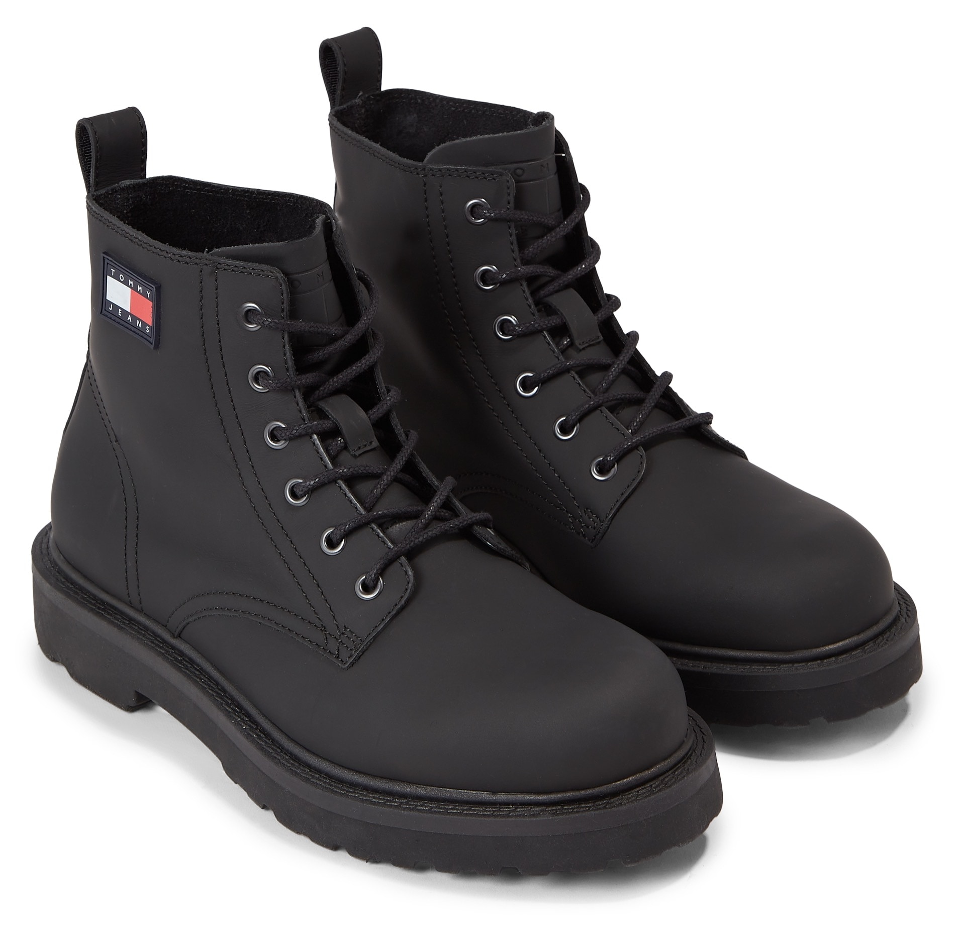 Schnürboots »TJM RUBERIZED LACE UP BOOT«, mit seitlicher Logoflagge