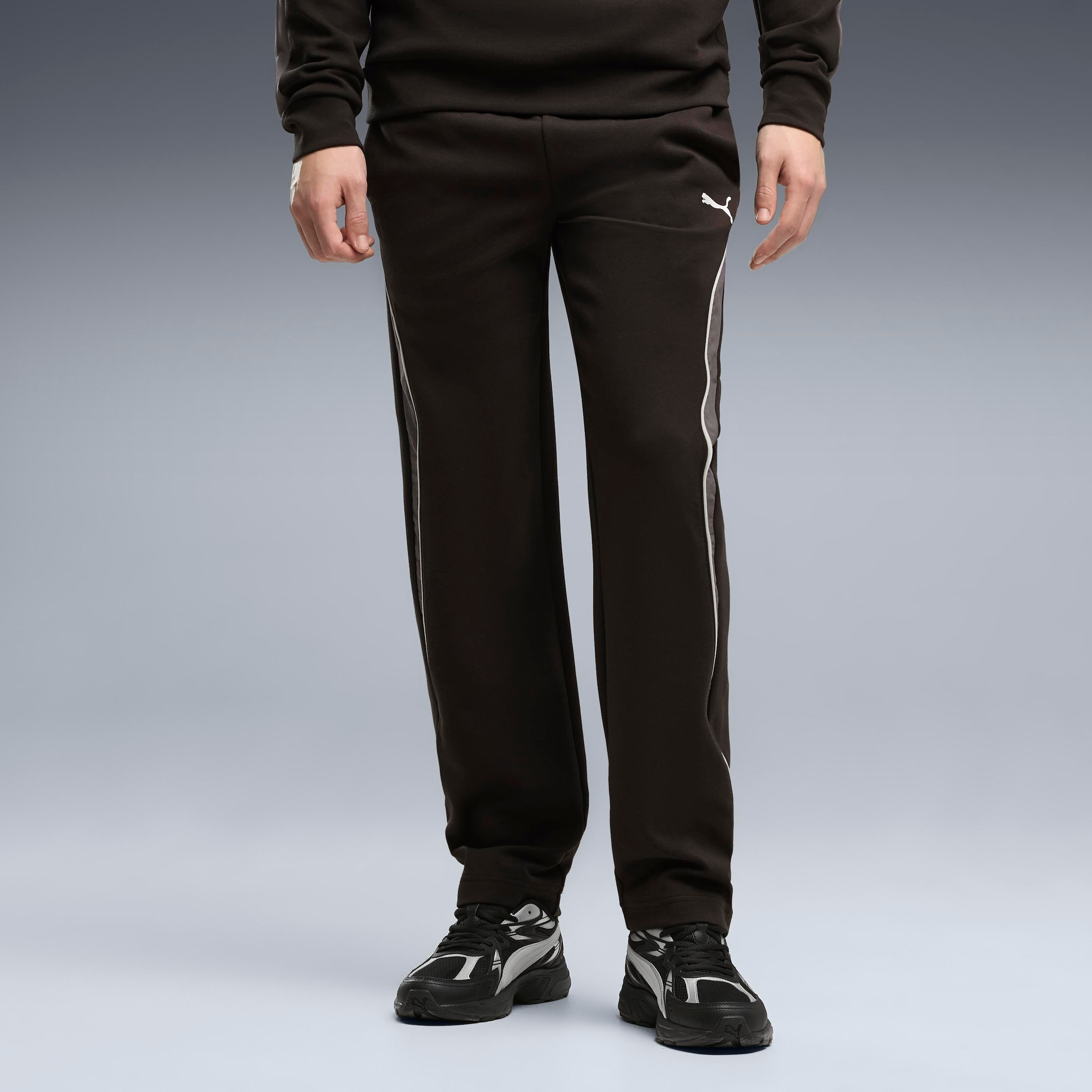 Image of PUMA Trainingshose "SPORT BLOCKING SWEATPANTS DK OP" mit Eingrifftaschen, unifarben, Regular Fit, normale Leibhöhe