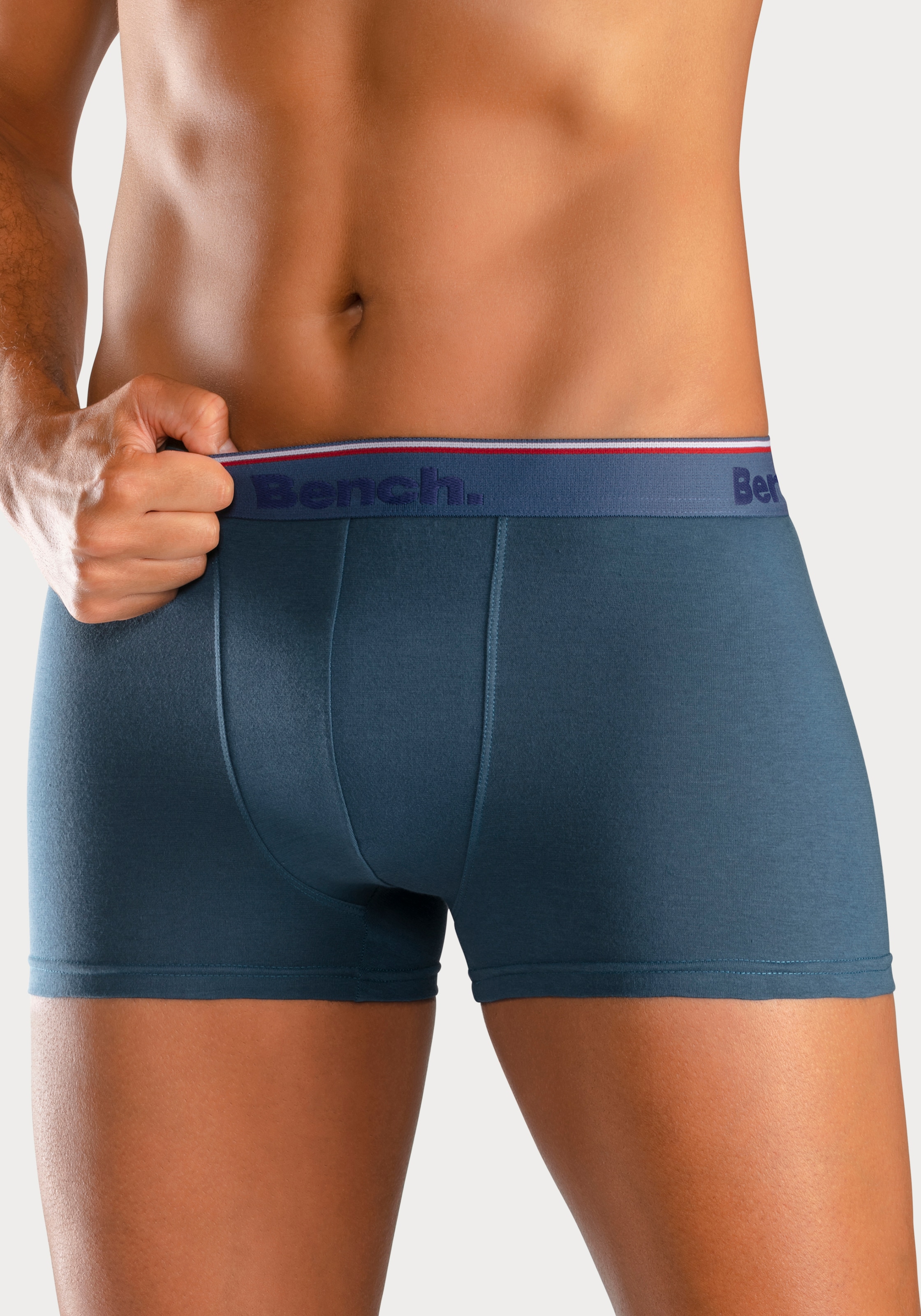 Bench. Boxer »Boxershorts für Herren«, (Packung, 4 St.), Unterhosen aus Baumwoll-Mix