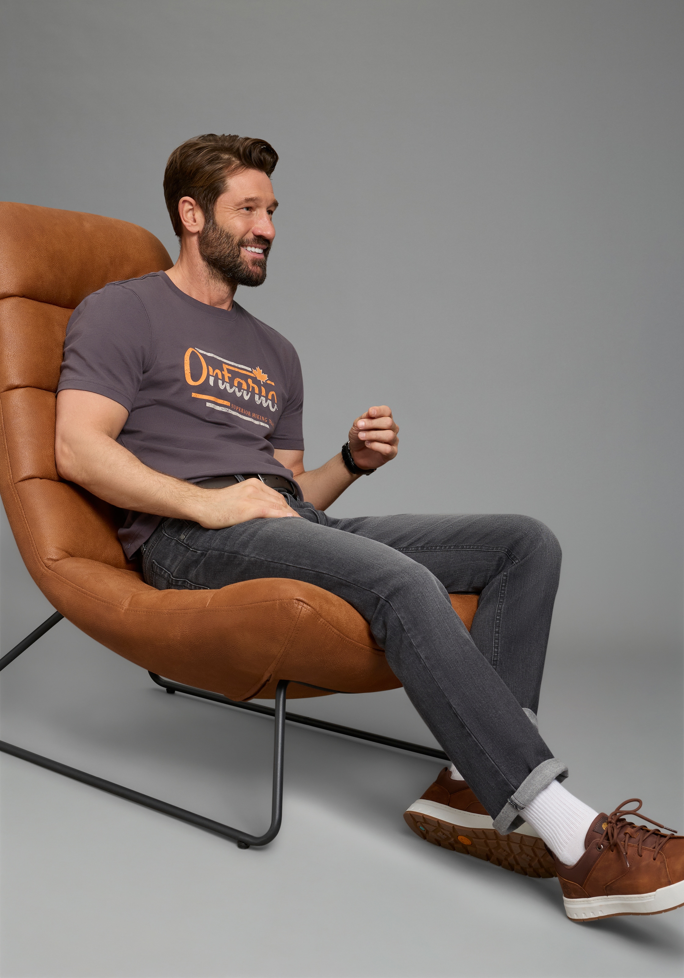 Arizona Jeans stretch gerade geschnittenes Bein, niedrige Leibhöhe