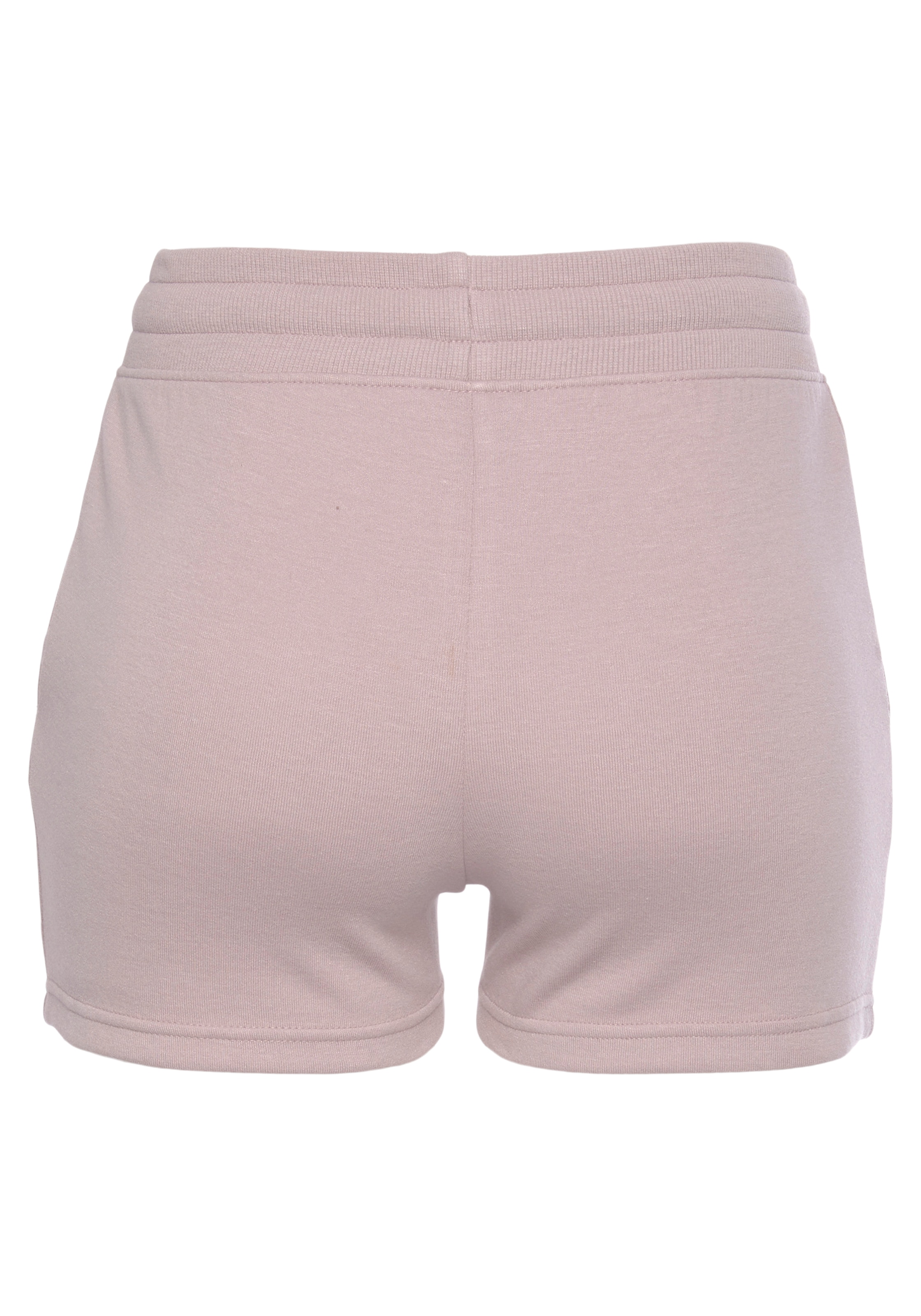 Bench. Loungewear Shorts, mit Logodruck und Stickerei
