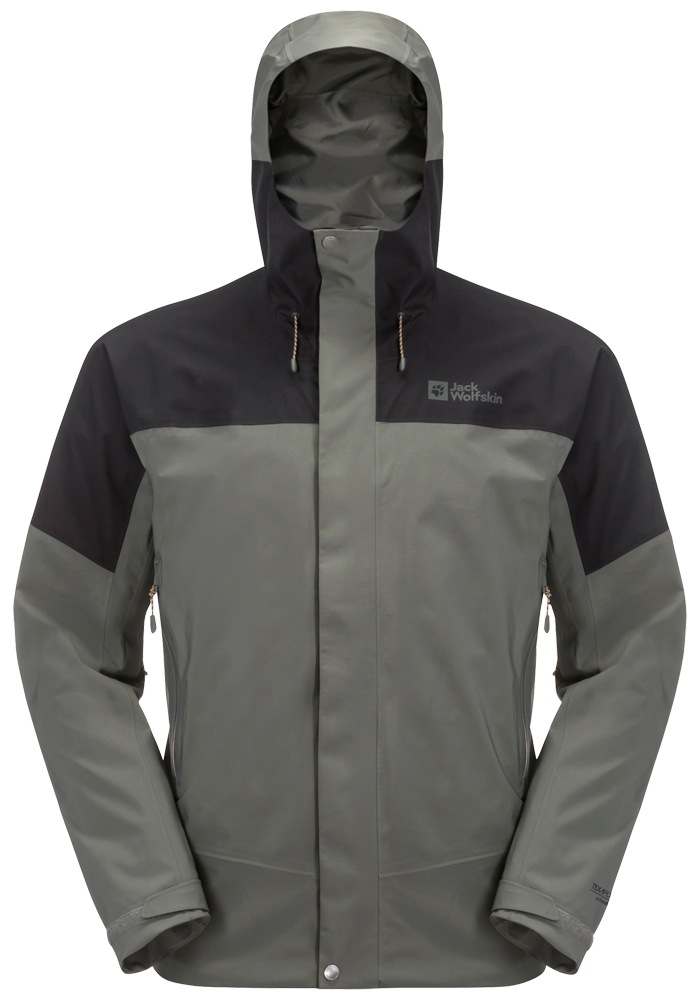 Jack Wolfskin Trekkingjacke »KAMMWEG 2L JKT M«, mit Kapuze