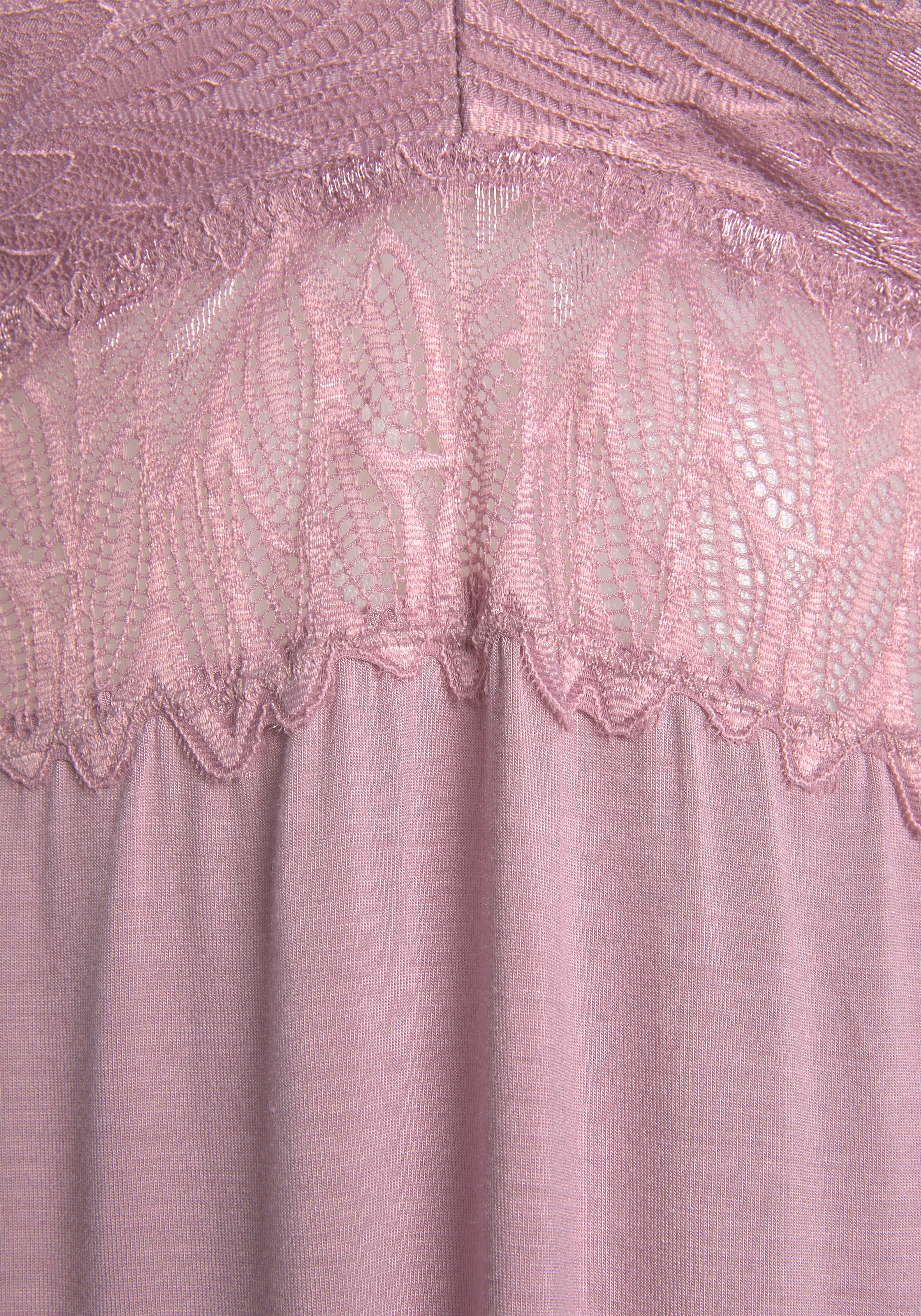 LASCANA Negligé 1-teilig,  mit Spitzendetails