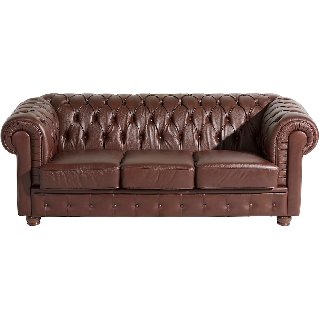 Max Winzer® Chesterfield-Sofa »Bristol«, mit edler Knopfheftung, Breite 200 cm