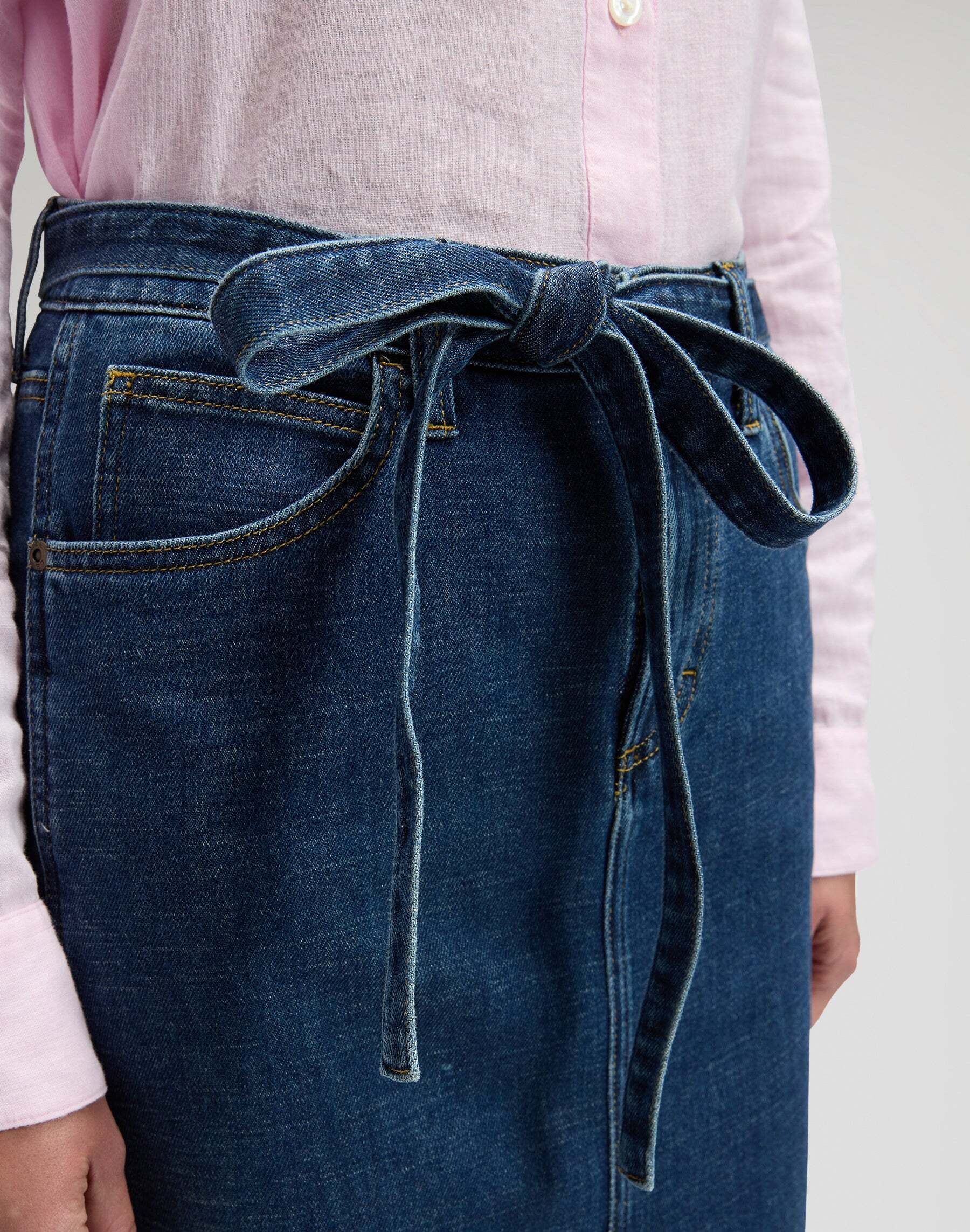 Lee® Jeansrock »Lee Jeansrock Midi With Bow«