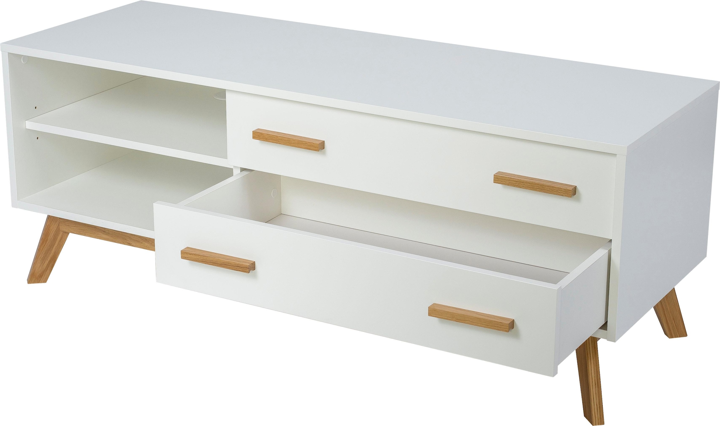 Woodman Lowboard »Tariko« Kommode. Breite 130 cm, im angesagten skandinavischen Look, FSC®