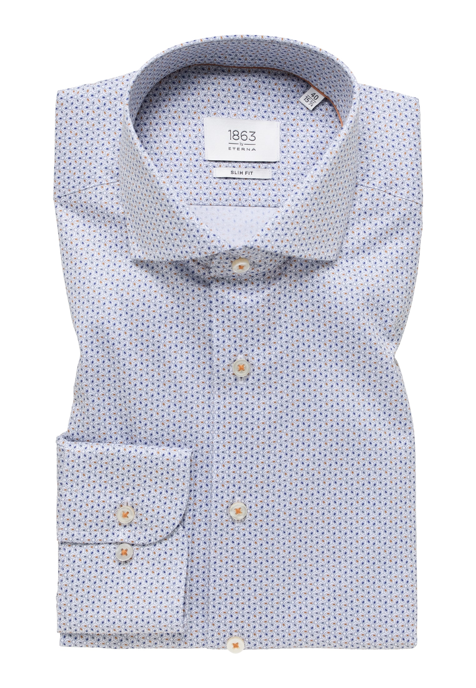 Eterna Langarmhemd »SLIM FIT«