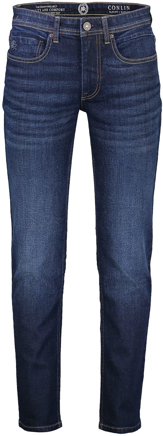 Image of LERROS Slim-fit-Jeans, leichte Abriebeffekte bei Ackermann Versand Schweiz