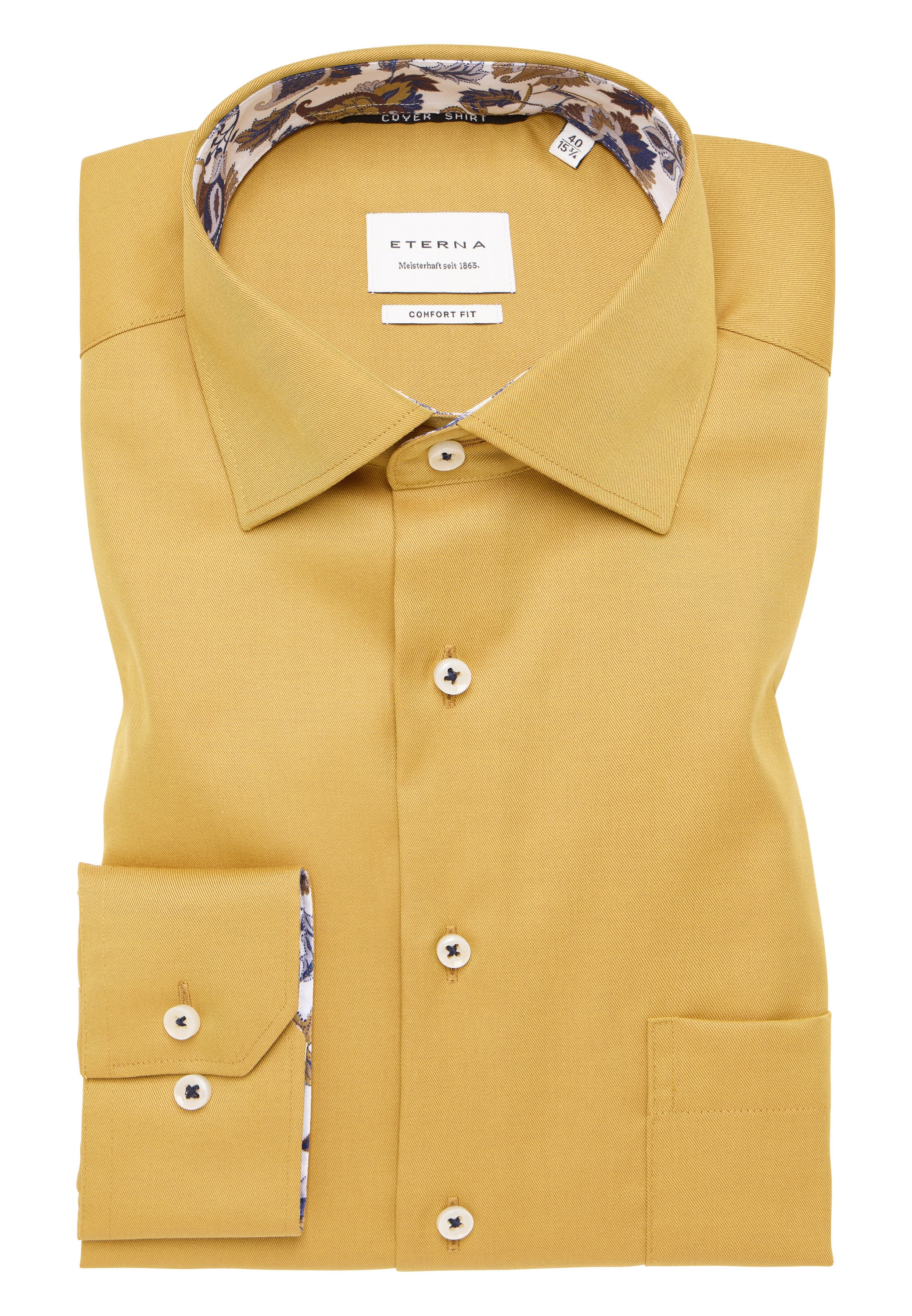 Eterna Langarmhemd »COMFORT FIT«, NON IRON (bügelfrei)