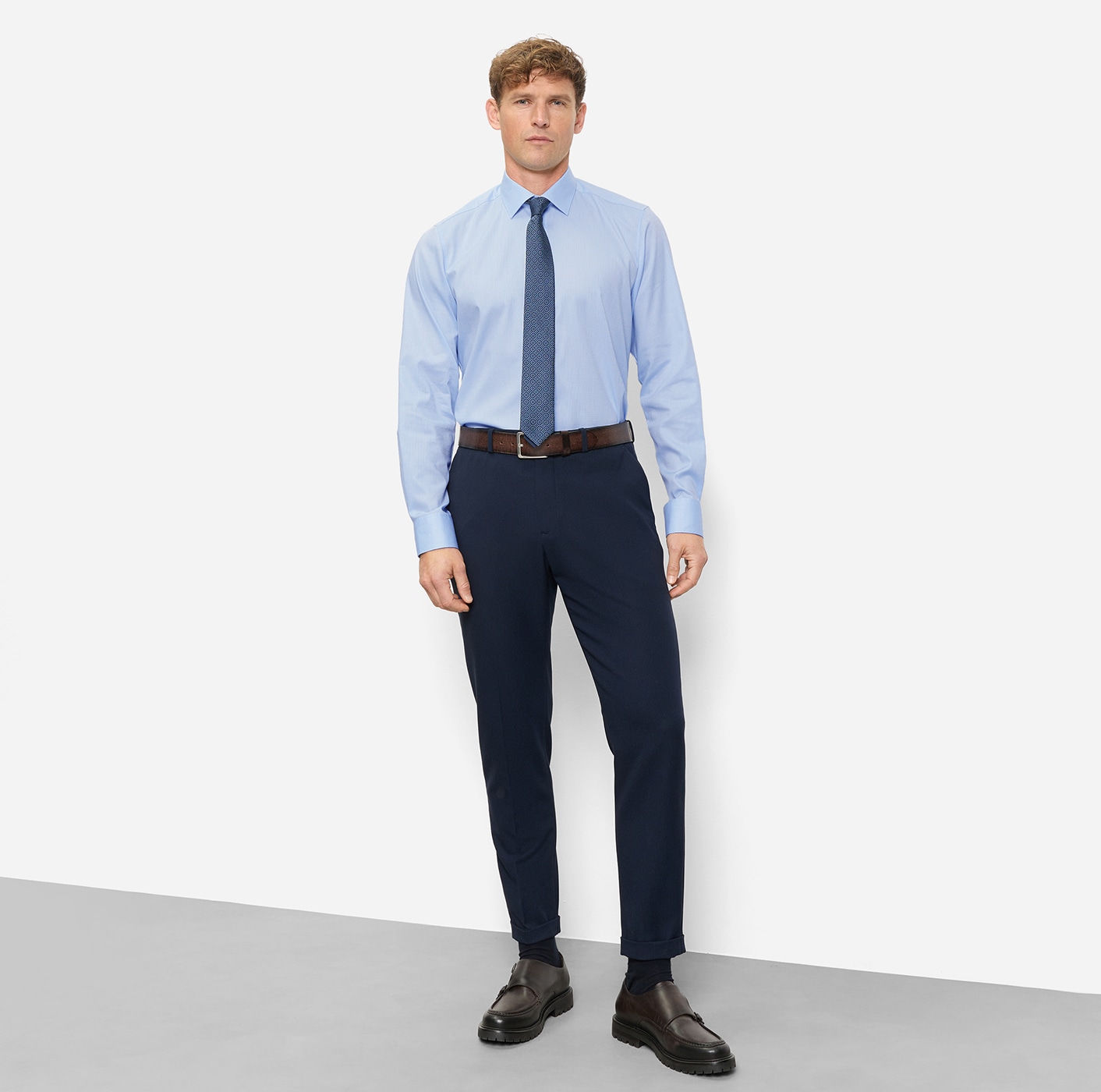 OLYMP Chemise à manches longues »Level Five« Chemise business, coupe body fit, col Kent