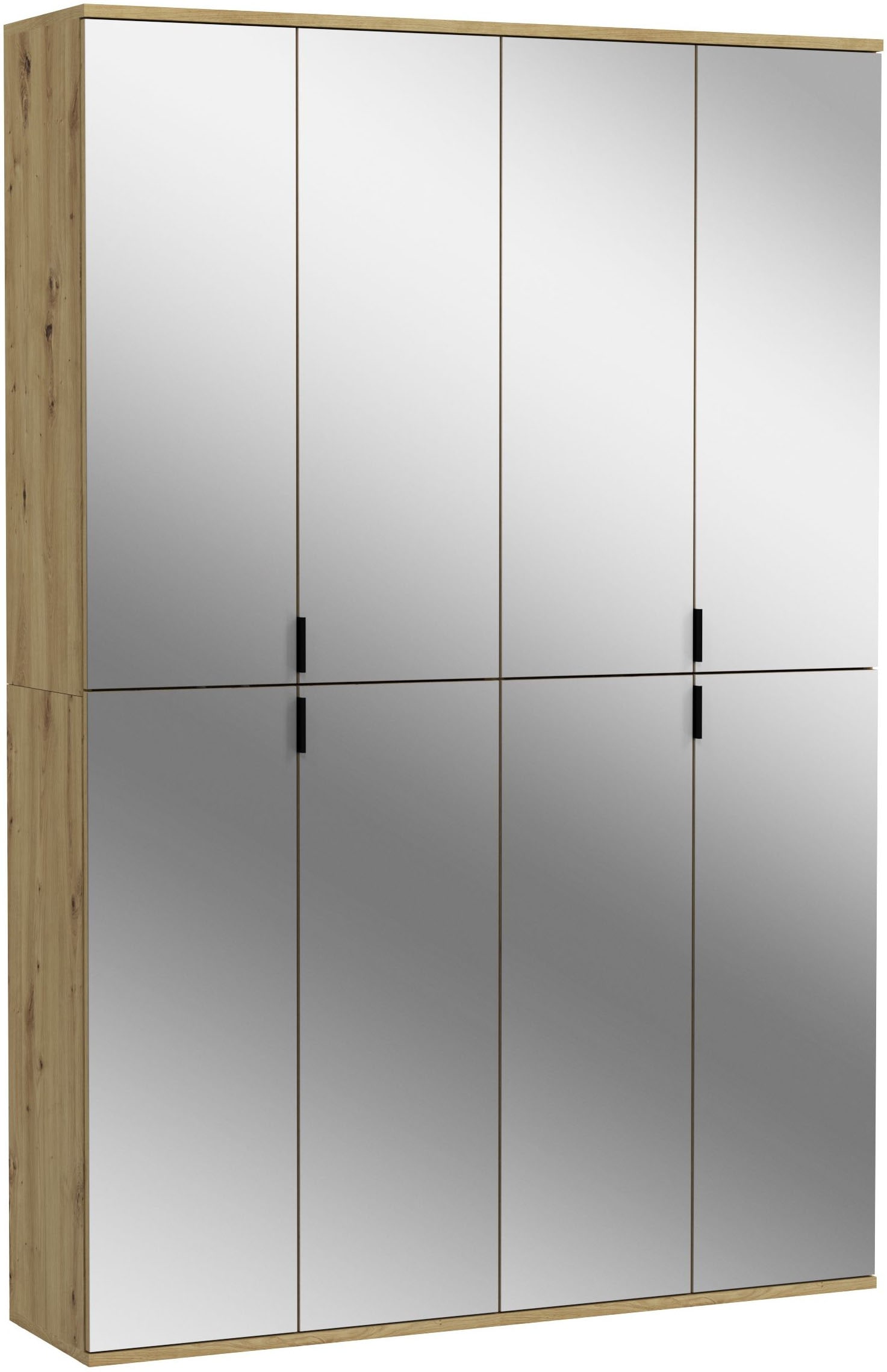 Image of Home affaire Garderoben-Set "TRONDHEIM, 2-teilig, Breite 122cm, individuell platzier- & erweiterbar" Set, bestehend aus: 2x Garderobenschrank breit, 2 Stk. tlg.