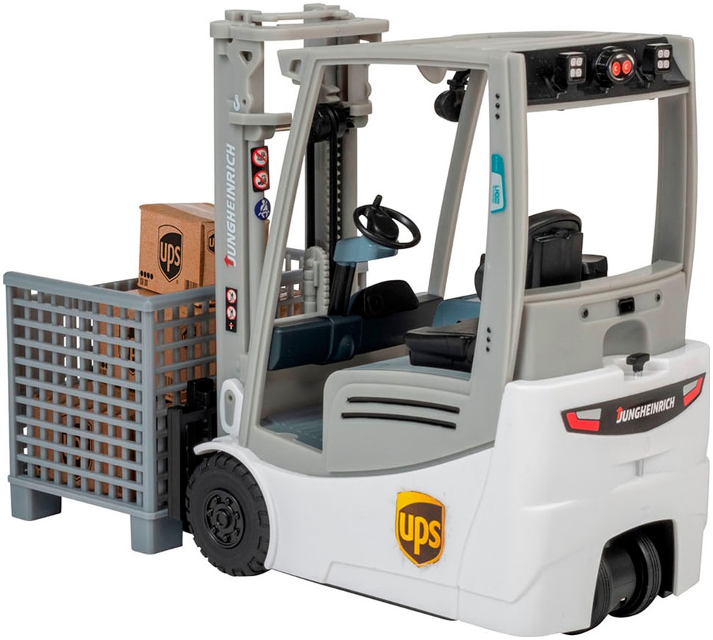 Happy People RC-Gabelstapler »UPS Jungheinrich 1:16 Gabelstapler, 2,4 GHz, 29cm,« mit Fernbedienung