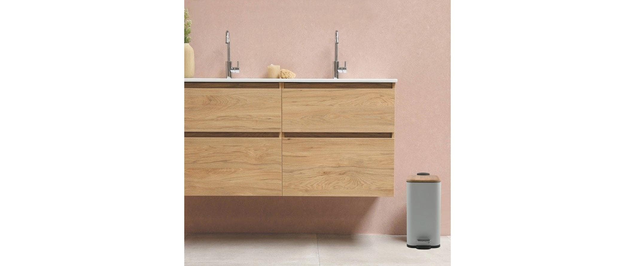 spirella Kosmetikeimer »Erik 5 l« 1 Behälter Kosmetikeimer mit Soft-Close und Inneneimer