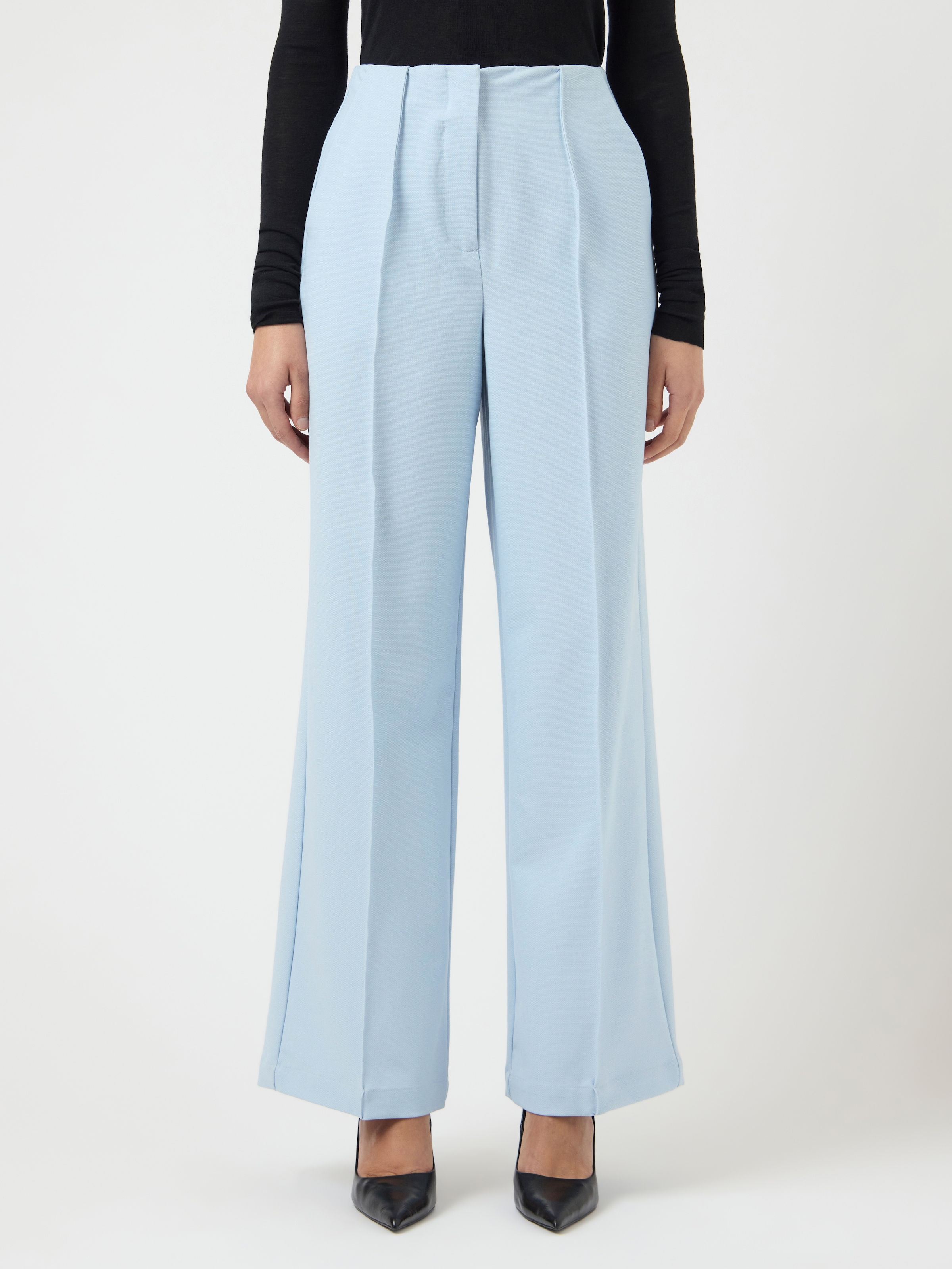 Image of Y.A.S Anzughose "YASREEMAJ HW PANT NOOS" Regular Fit, Materialmix mit Stretch