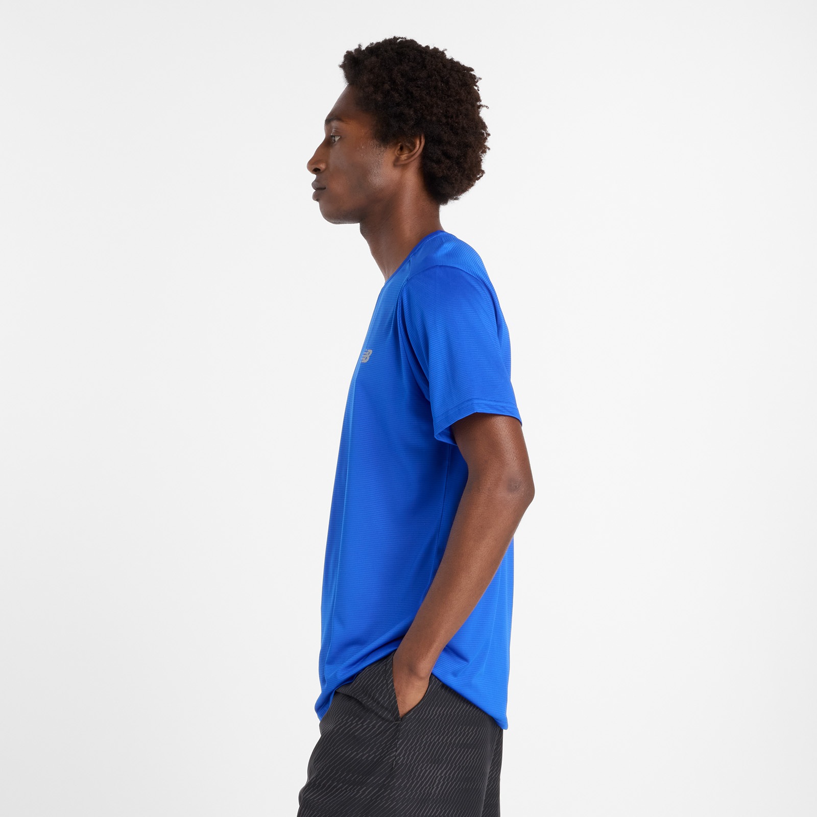 New Balance Laufshirt »Sport Essentials T-Shirt«, mit Streifendesign