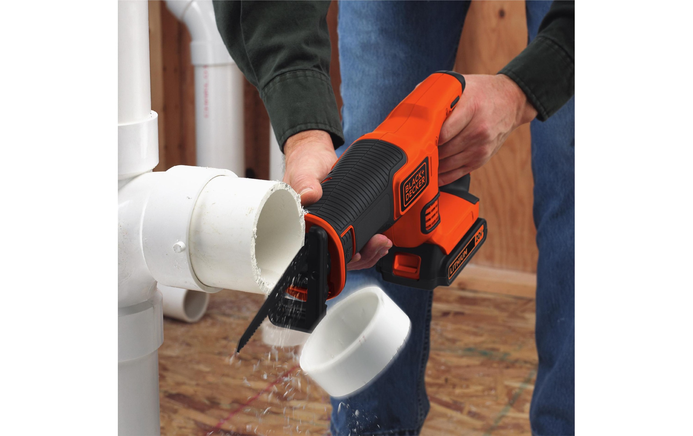 Black + Decker Säbelsäge »BDCR18 Kit«, (Set)