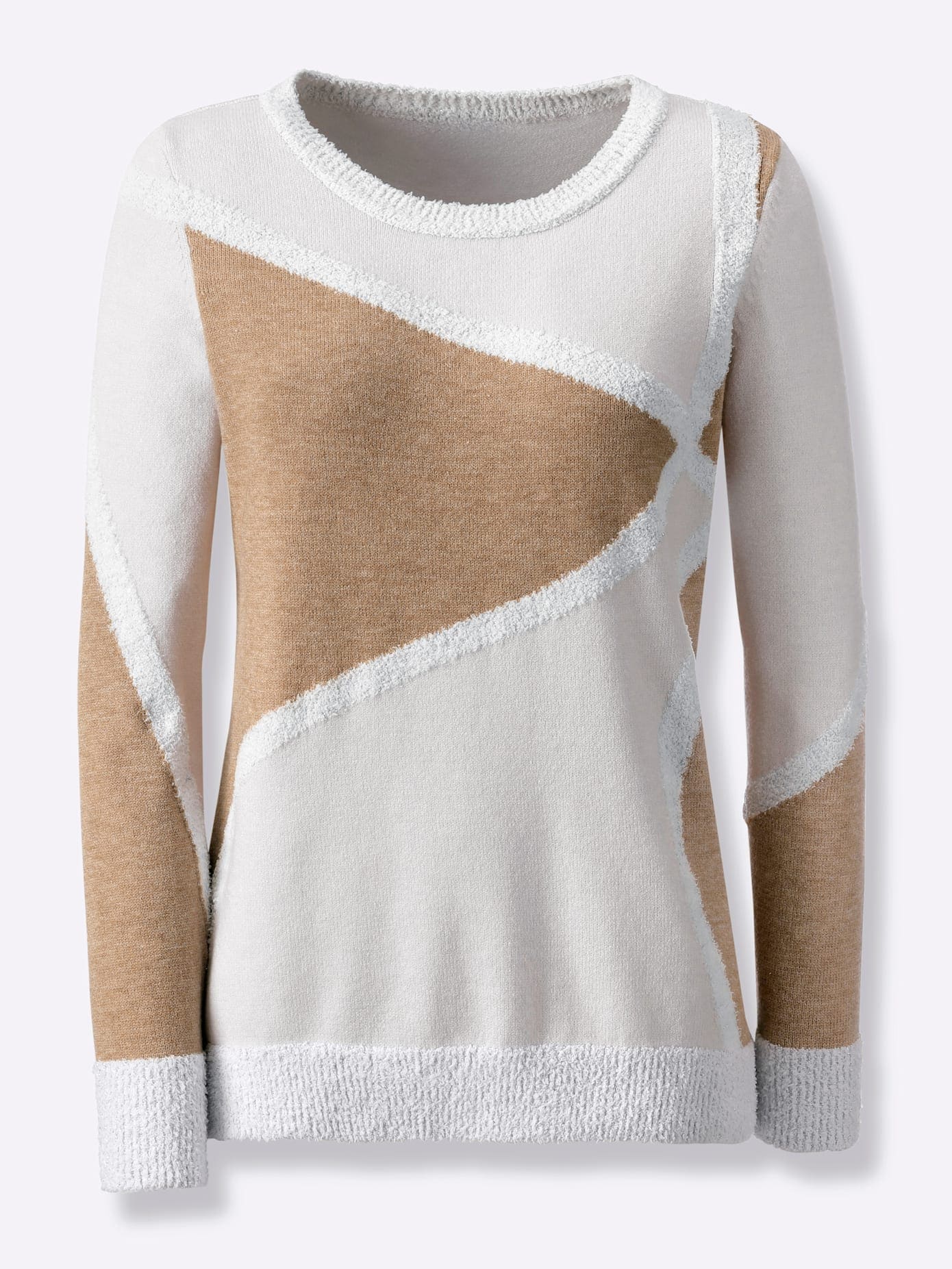 creation L Rundhalspullover »Modal-Mix-Pullover«