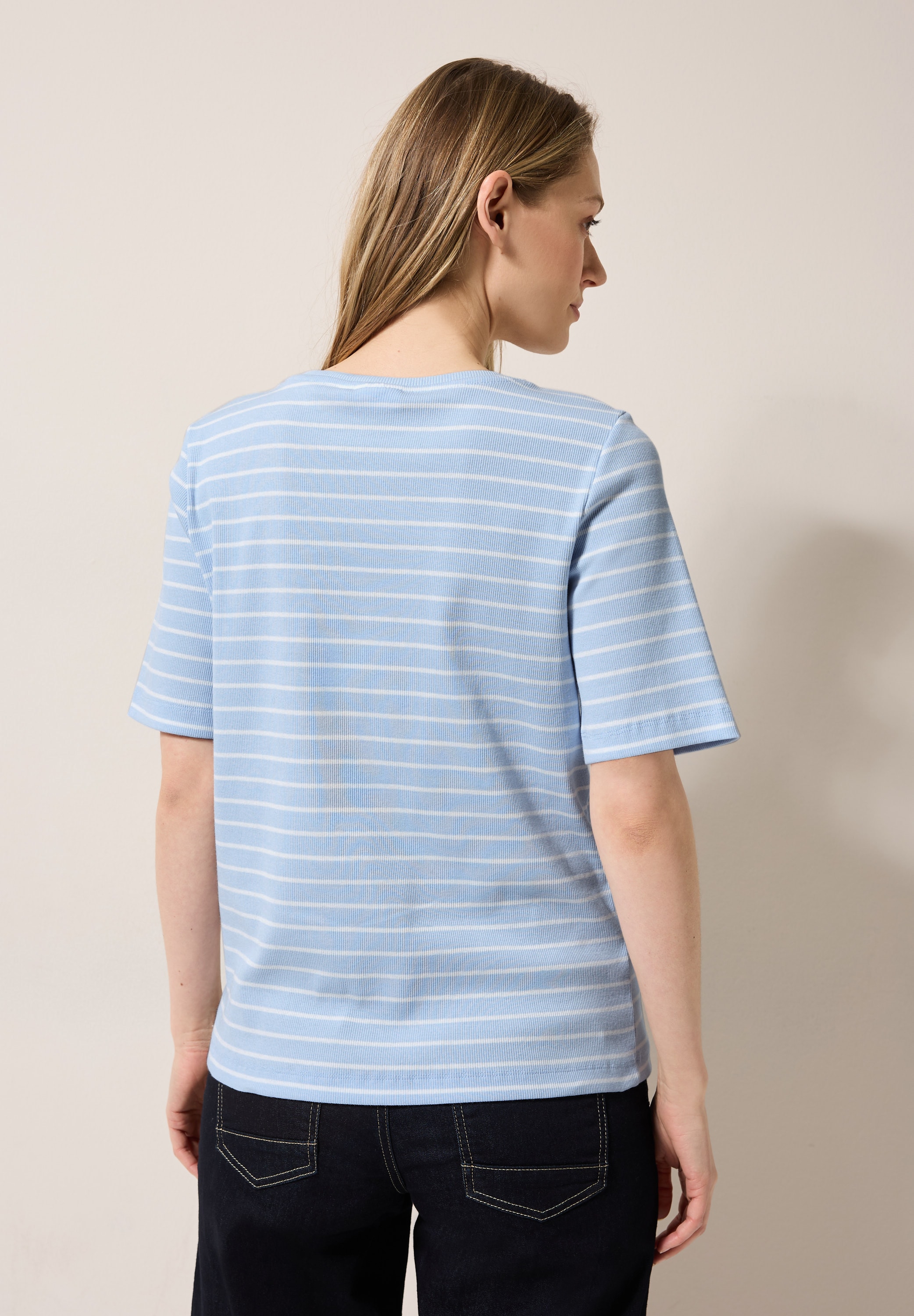 Cecil T-Shirt, mit Streifen Muster