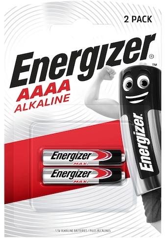 Energizer Batterie »2er Pack Alkali Mangan Piccolo E96 (AAAA)«, 1,5 V, (2 St.) kaufen