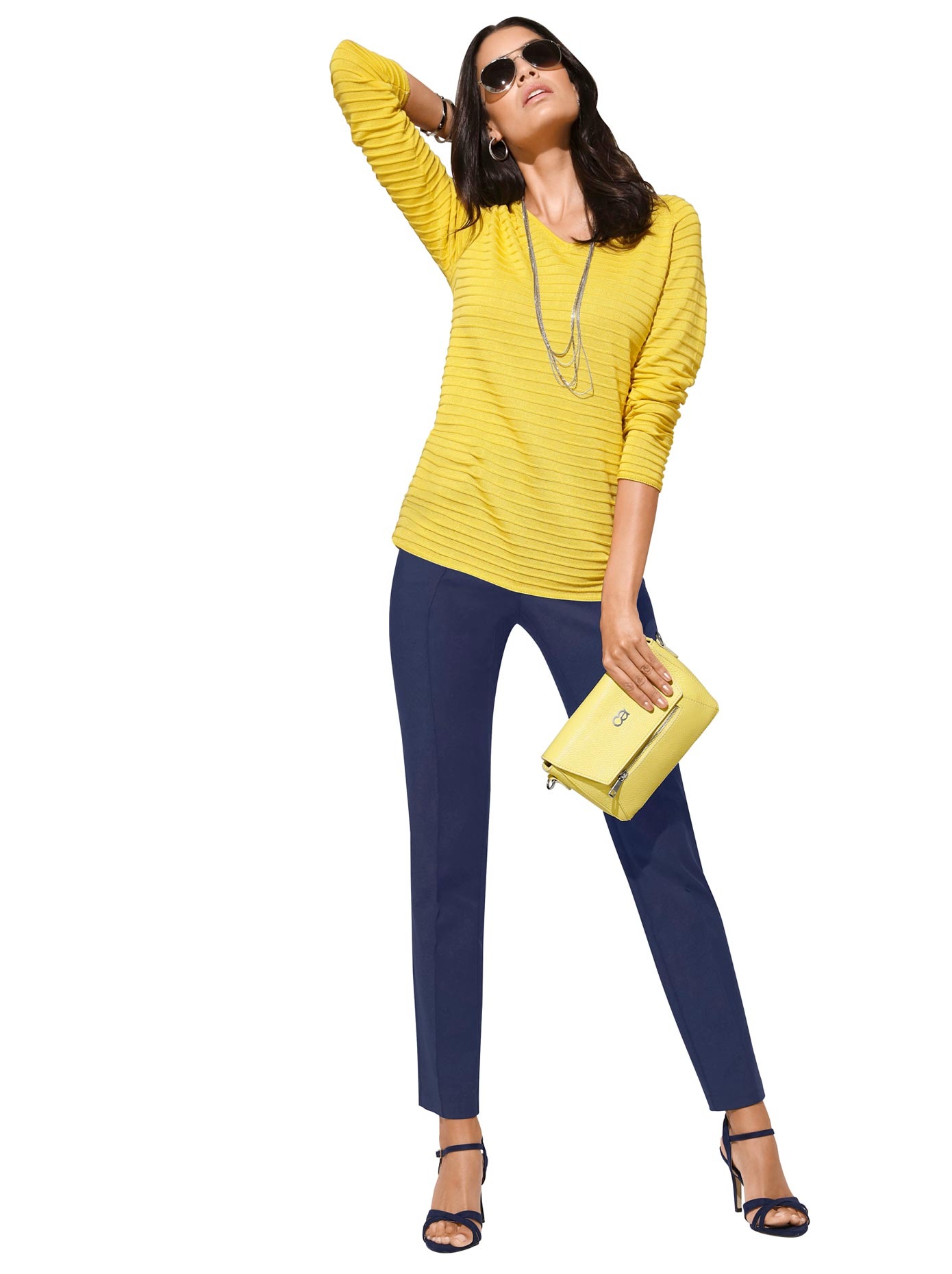 Image of creation L V-Ausschnitt-Pullover »Pullover« bei Ackermann Versand Schweiz