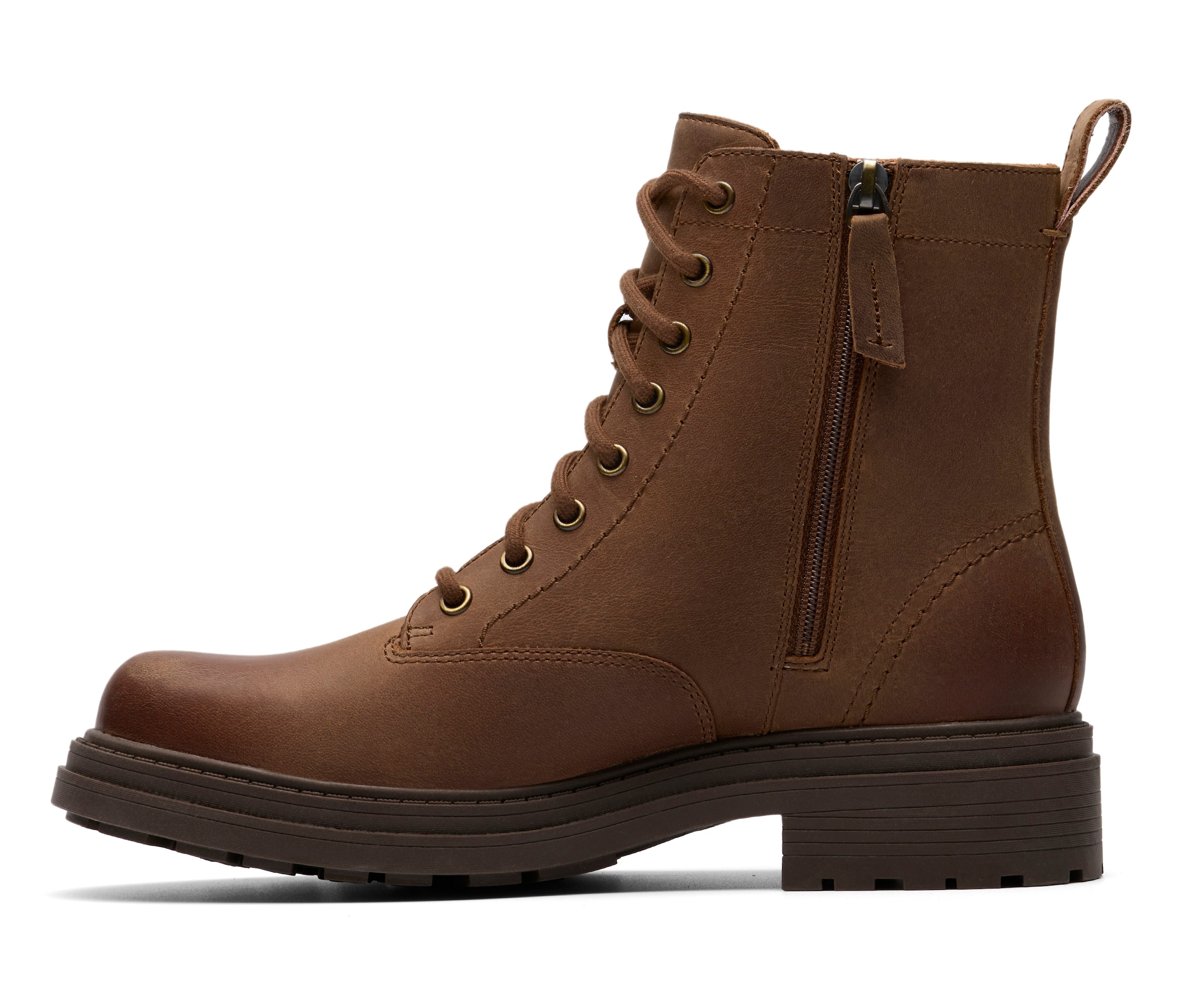 Clarks Schnürboots »Orinoco 3 Style«  Stiefel, Schnürboots mit Blockabsatz
