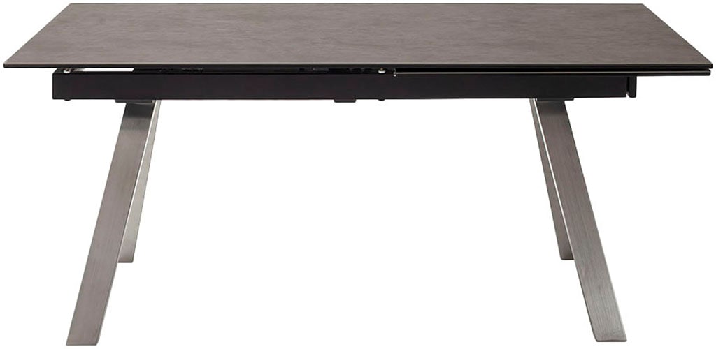 Image of MCA furniture Esstisch "TOBAGO Auszugtisch 180-260 cm" Einzelstück, Keramik,Edelstahl,Stirnauszug,ausziehbar,Tischplatte 13 mm