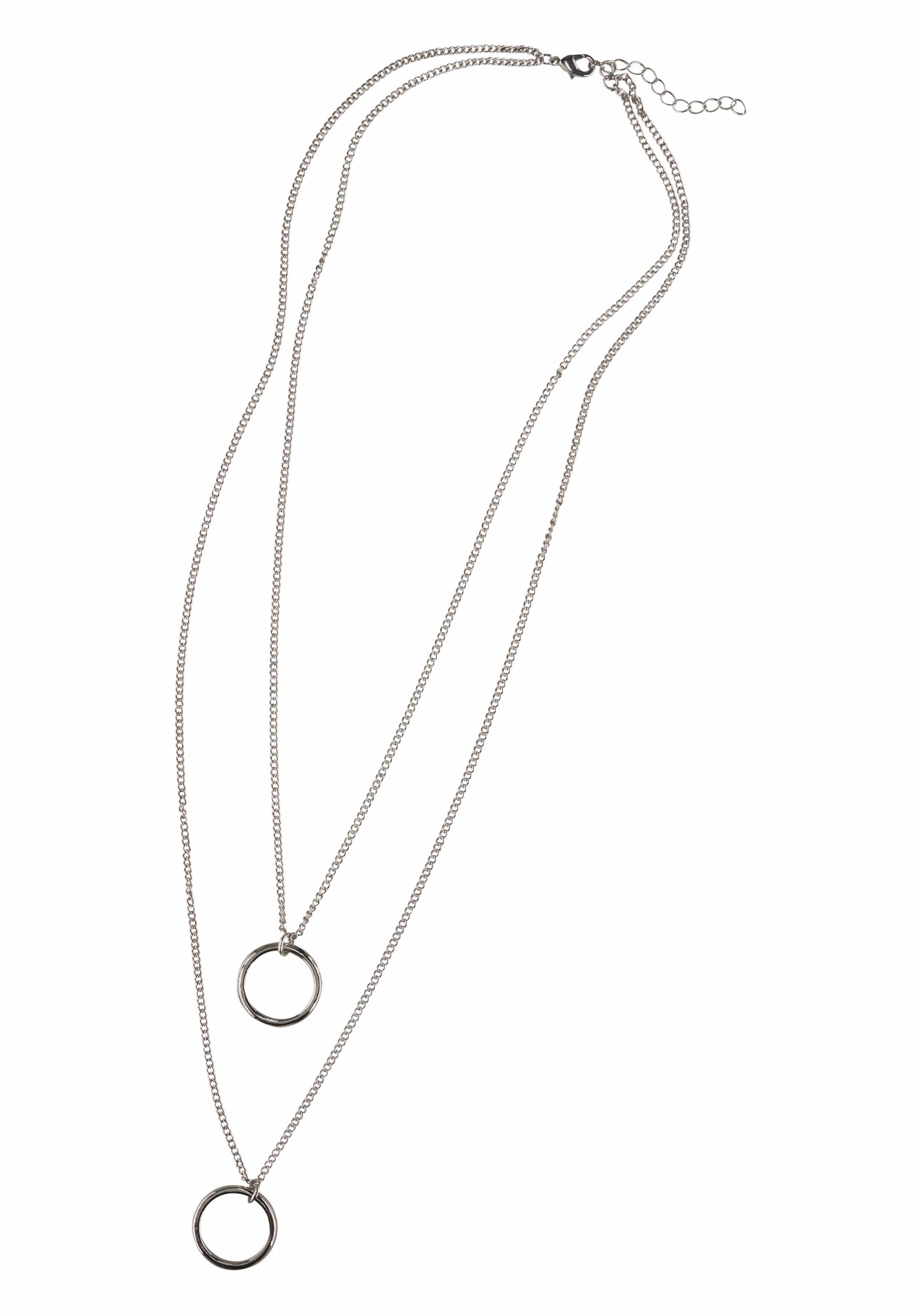 Image of J.Jayz Lange Kette »doppelreihige Kette mit 2 Ringanhängern«, (1 tlg.) bei Ackermann Versand Schweiz