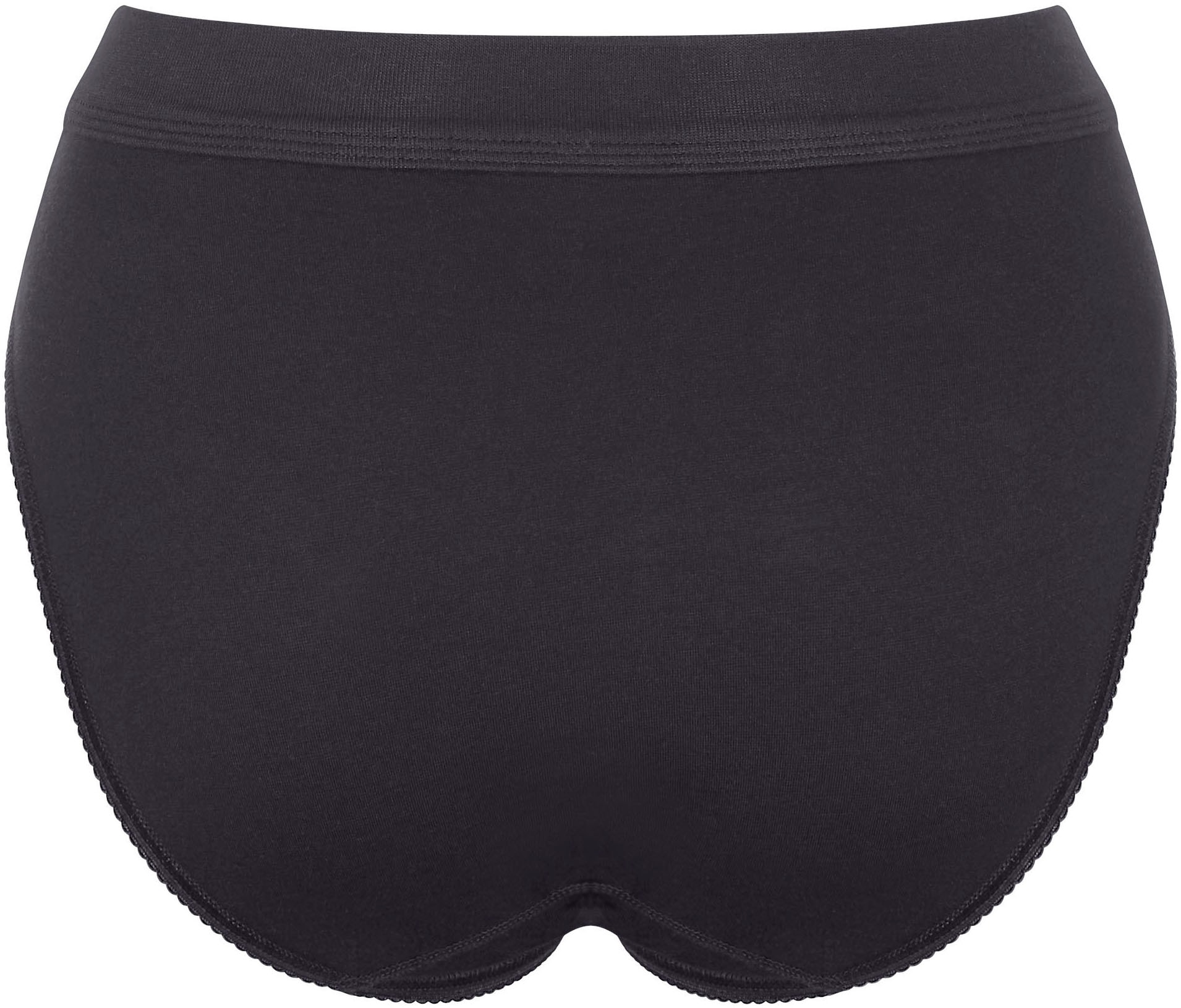 sloggi Slip tai »Double Comfort« 2er Pack,  elastisch, hoher Beinausschnitt, Baumwollmix, sportlicher Look