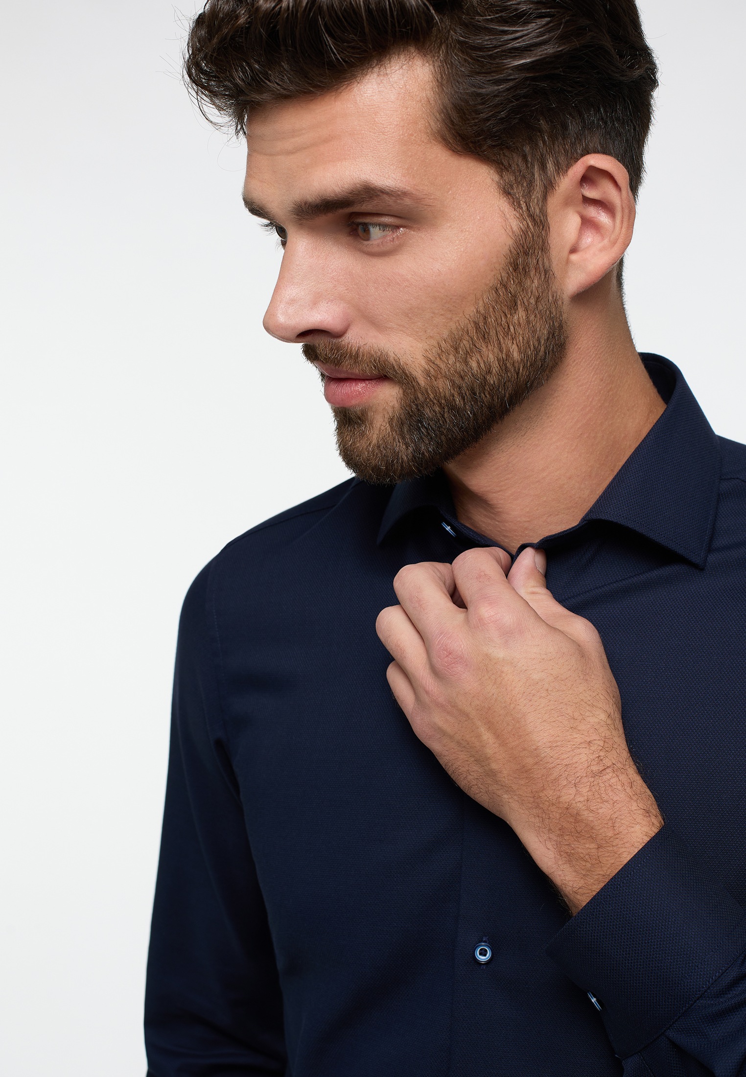 Eterna Langarmhemd »SLIM FIT« NON IRON (bügelfrei)