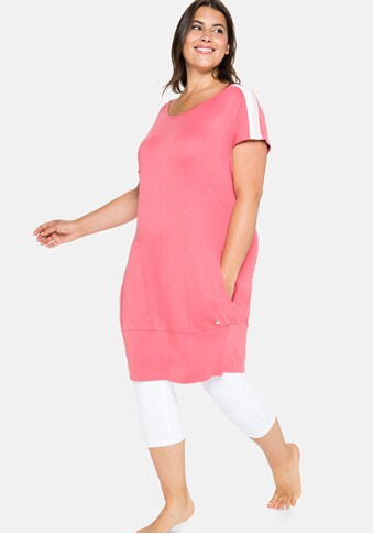 Sheego Shirtkleid, mit breitem Bund, in bequemer Oversized-Form kaufen