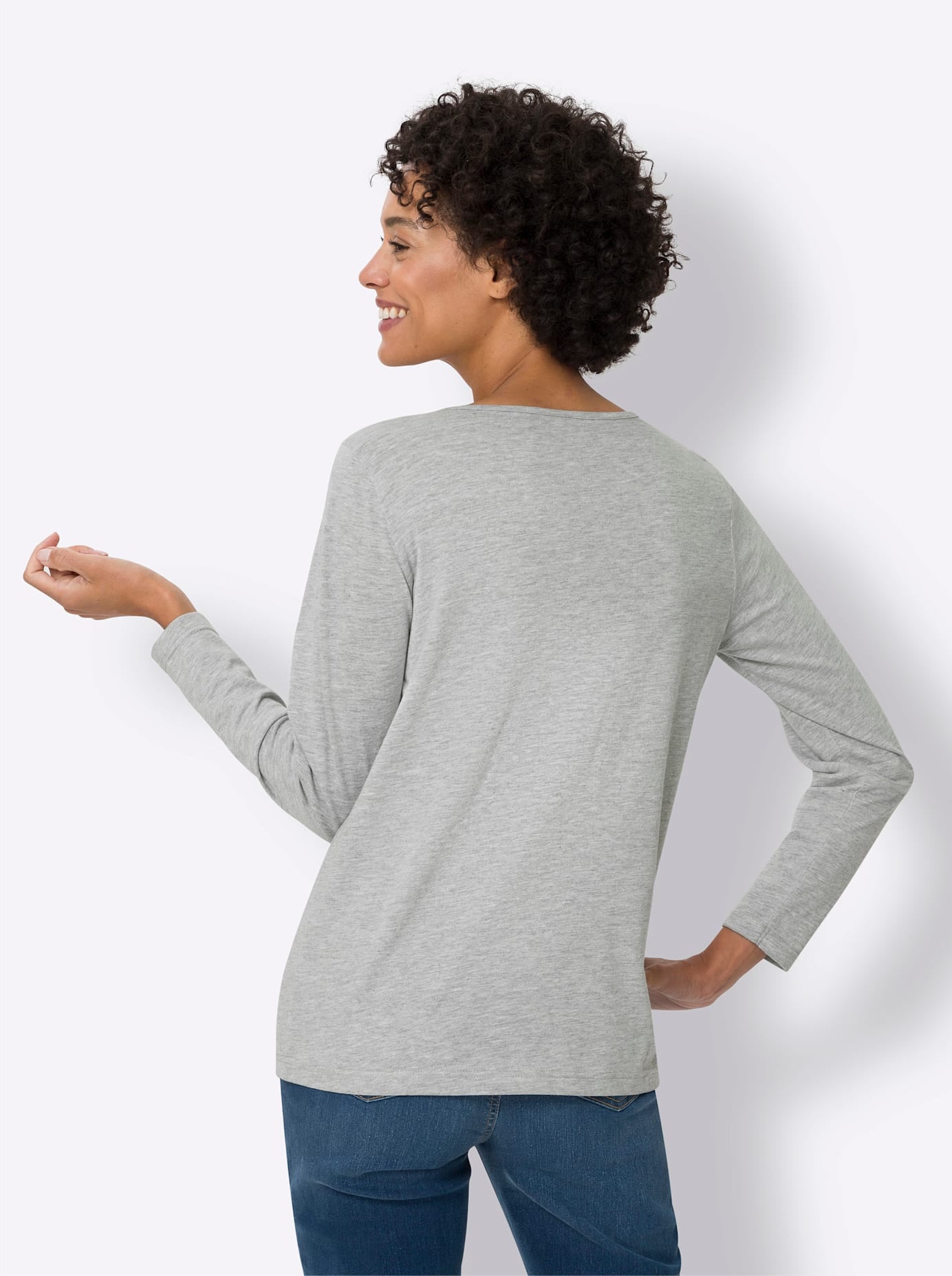 Classic Basics Langarmshirt »Langarm-Shirt«, (1 tlg.)