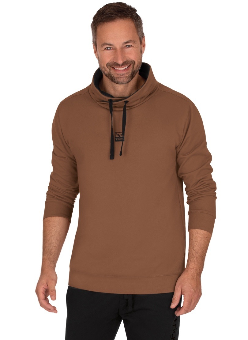 Image of Trigema Sweatshirt, mit Schalkragen bei Ackermann Versand Schweiz