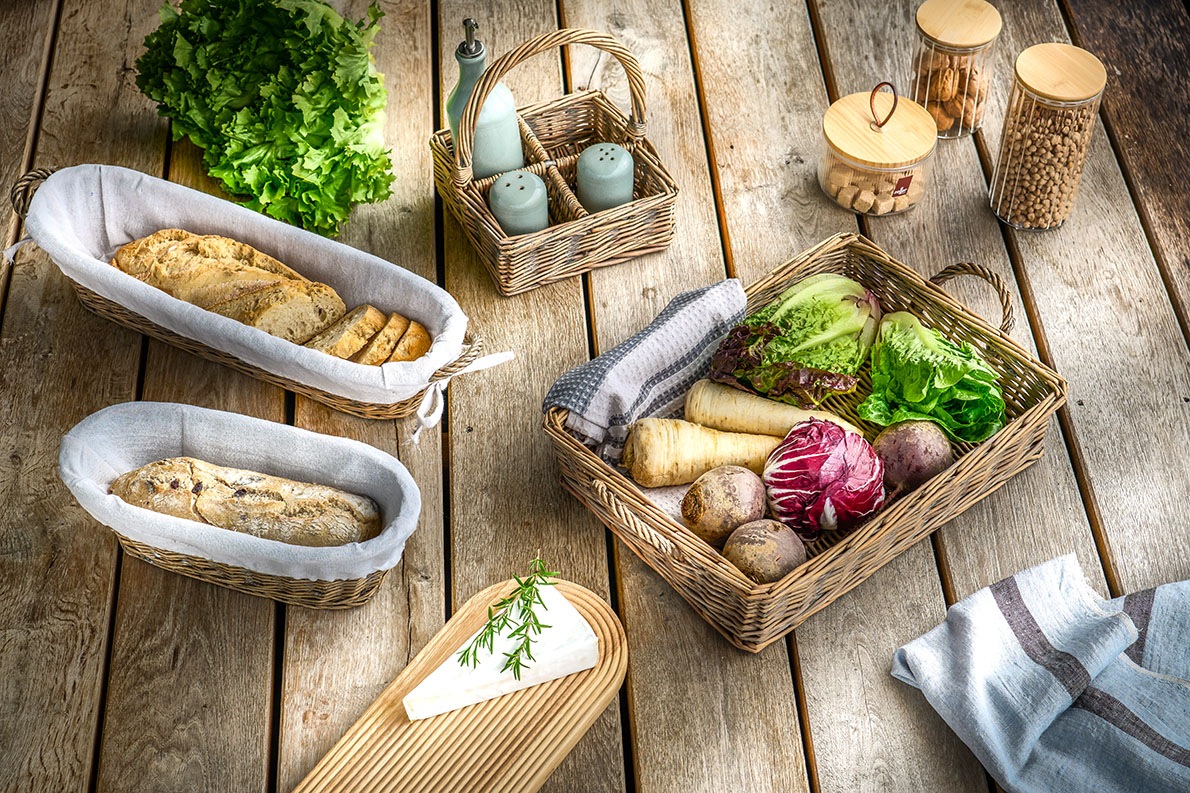 Zeller Present Brotkorb "Baguette" Stylisch im Landhausstil