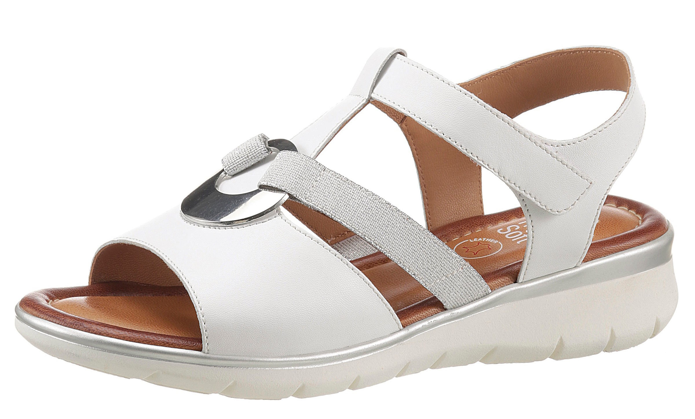 Image of Ara Riemchensandale »KRETA«, mit feinem Schmuckelement bei Ackermann Versand Schweiz