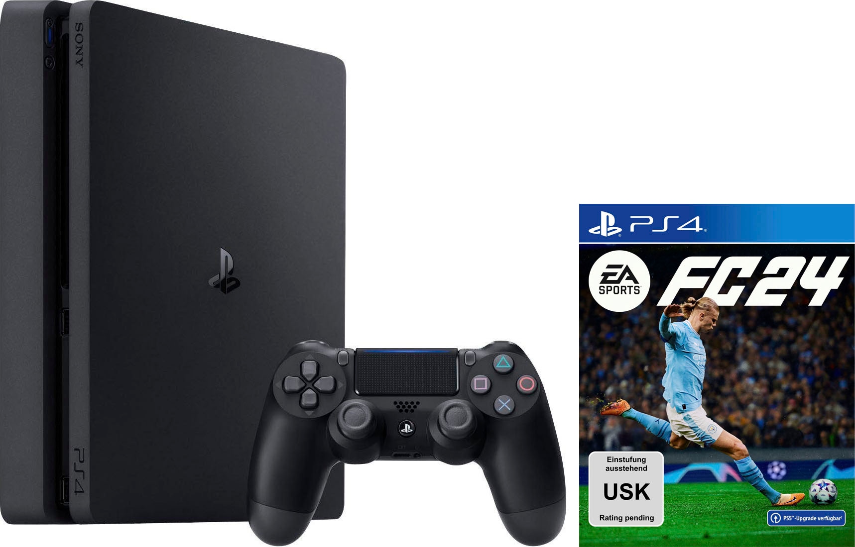 PlayStation 4 Spielekonsole »Slim + EA Sports FC 24«