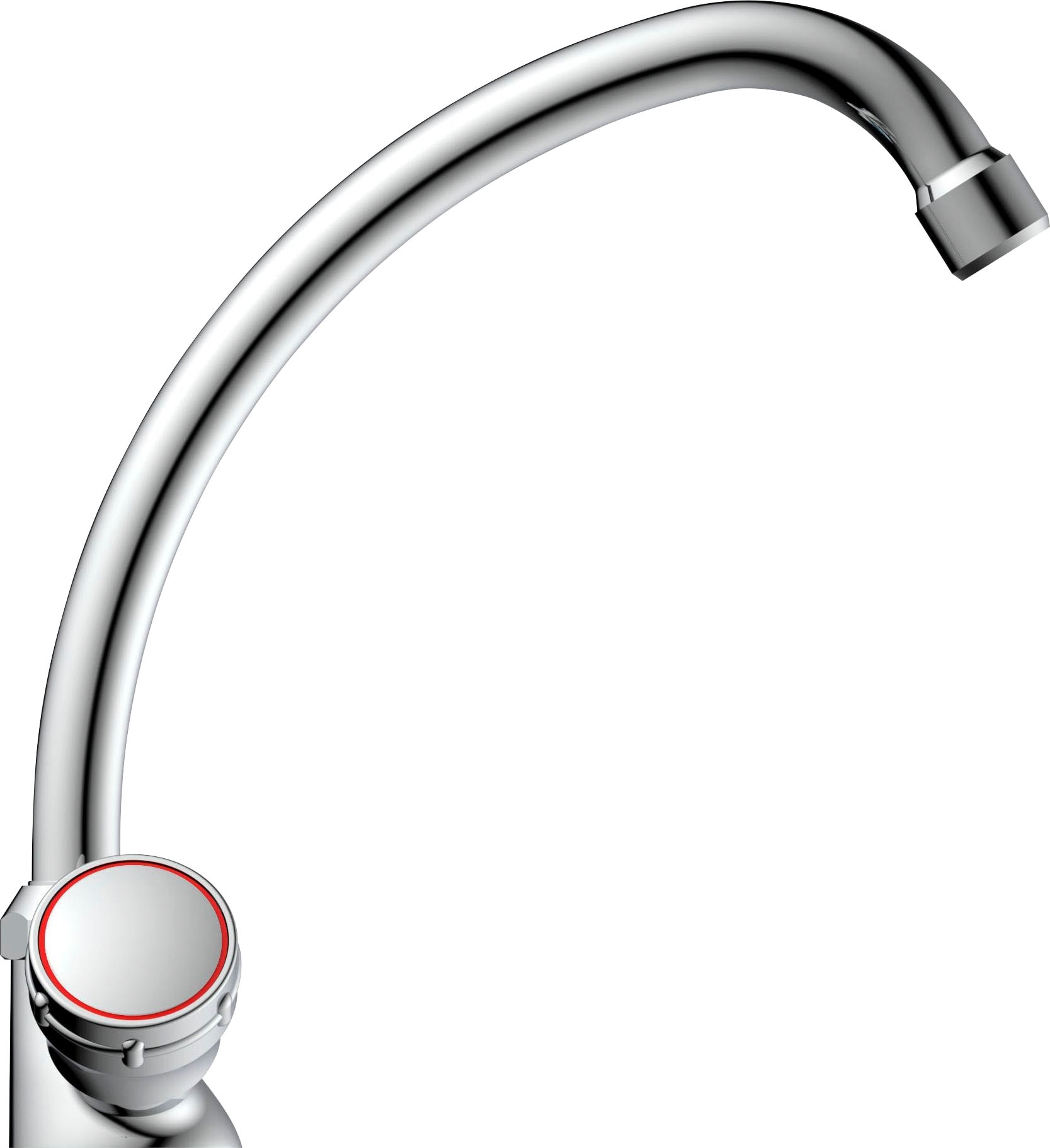 Eisl Robinet d'évier »GRADO« bec pivotant 360°, buse de marque pour jet parfait
