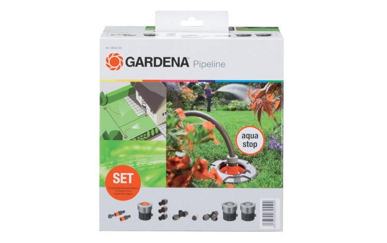 Image of GARDENA Bewässerungssystem »Komplett-Set 8255 für Garten-Pipeline«, Pipelinesystem bei Ackermann Versand Schweiz