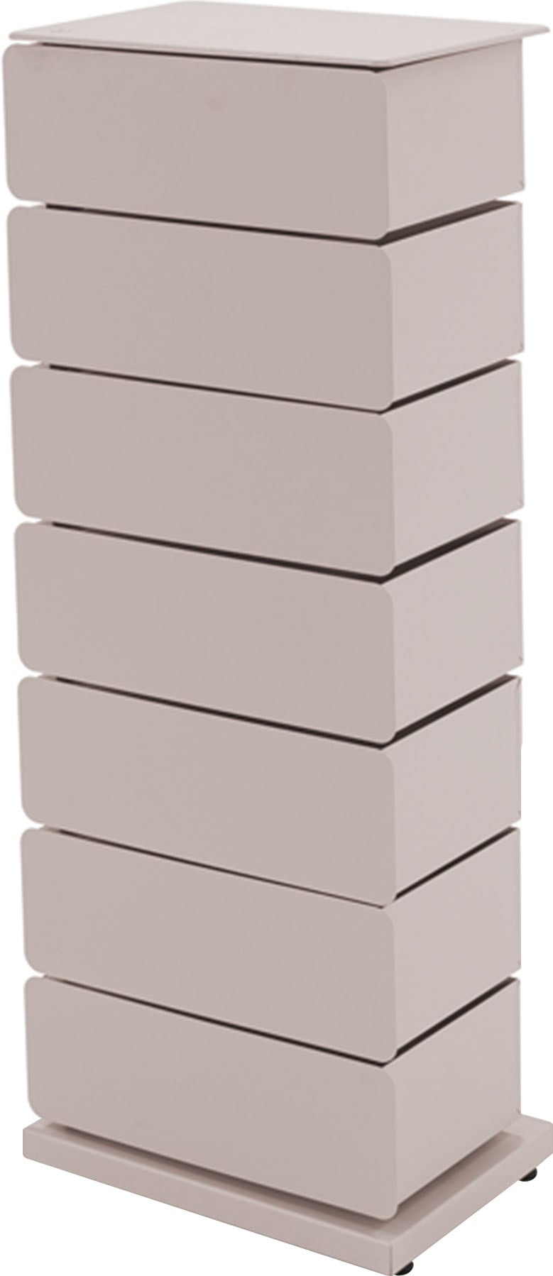 Spinder Design Commode »JOEY 7« Armoire à chaussures en acier et armoire de rangement en 1