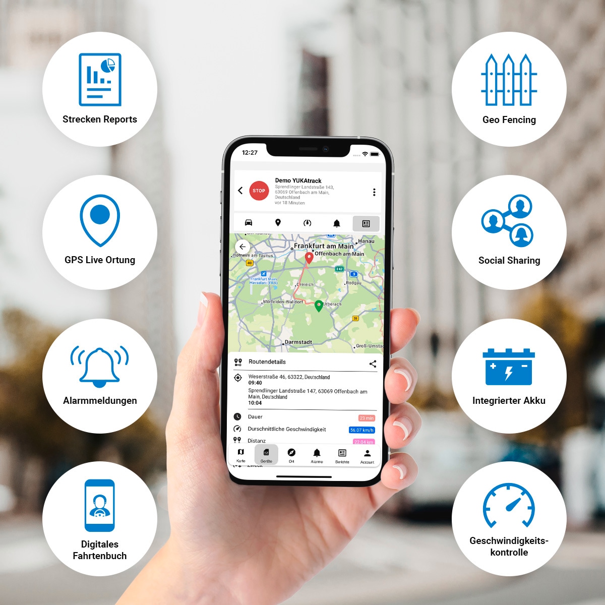   Traceur GPS »OBD (2G)« europaweite Datenflat für 12 Monate