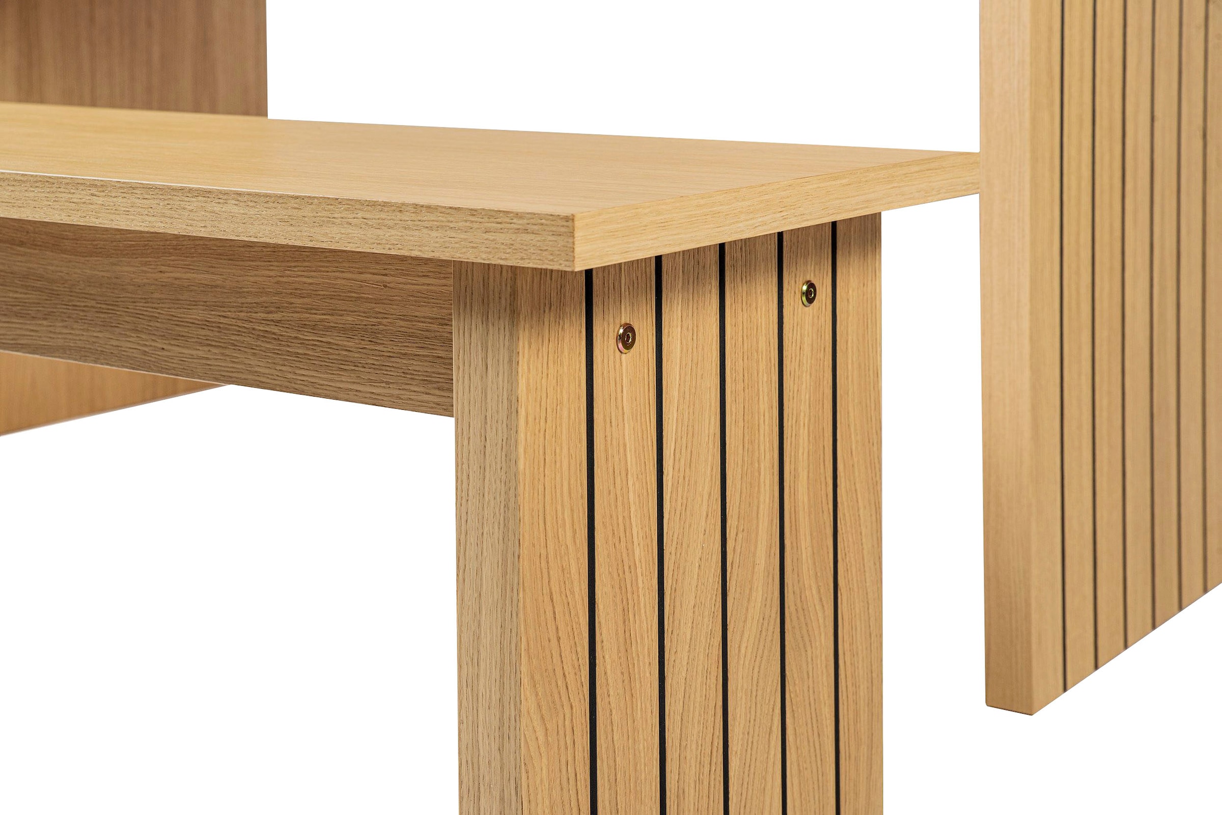 Woodman Esstisch »Stripe« Holzfurnier aus Eiche, FSC®-zertifiziert