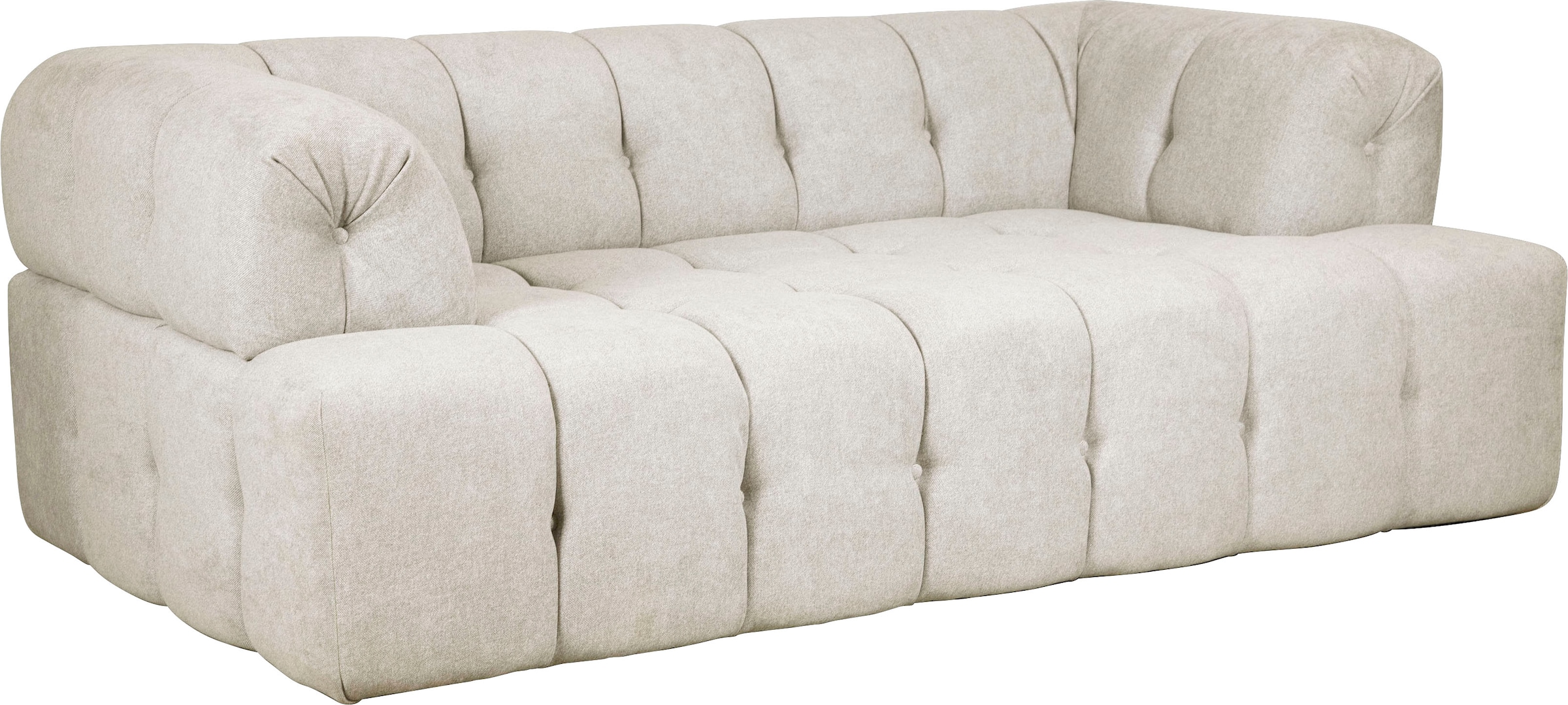 Home affaire 2-Sitzer »APERIRE Design-Sofa, moderne Steppung, Breite 180 cm« mit Wellenunterfederung, gemütlich und modern, komfortables Sitzgefühl