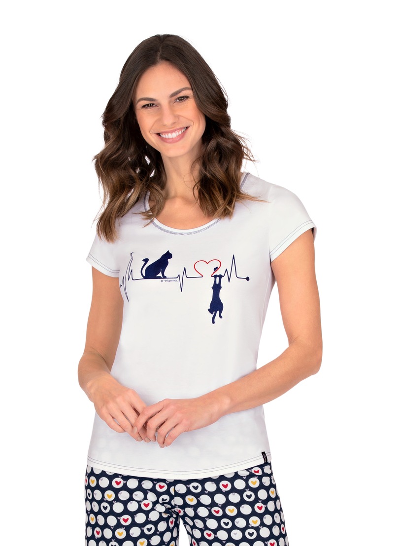 Image of Trigema T-Shirt, mit tollem Print bei Ackermann Versand Schweiz