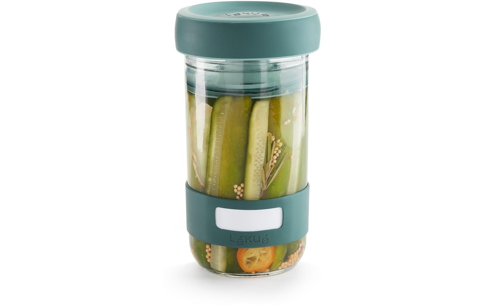 Lunchbox »Lékué 700 ml, Glas, 2 Stück«, (1 tlg.)