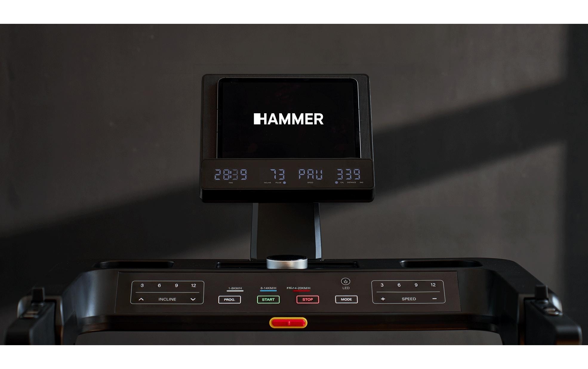 Hammer Tapis de course »Laufband Technum 8.0«