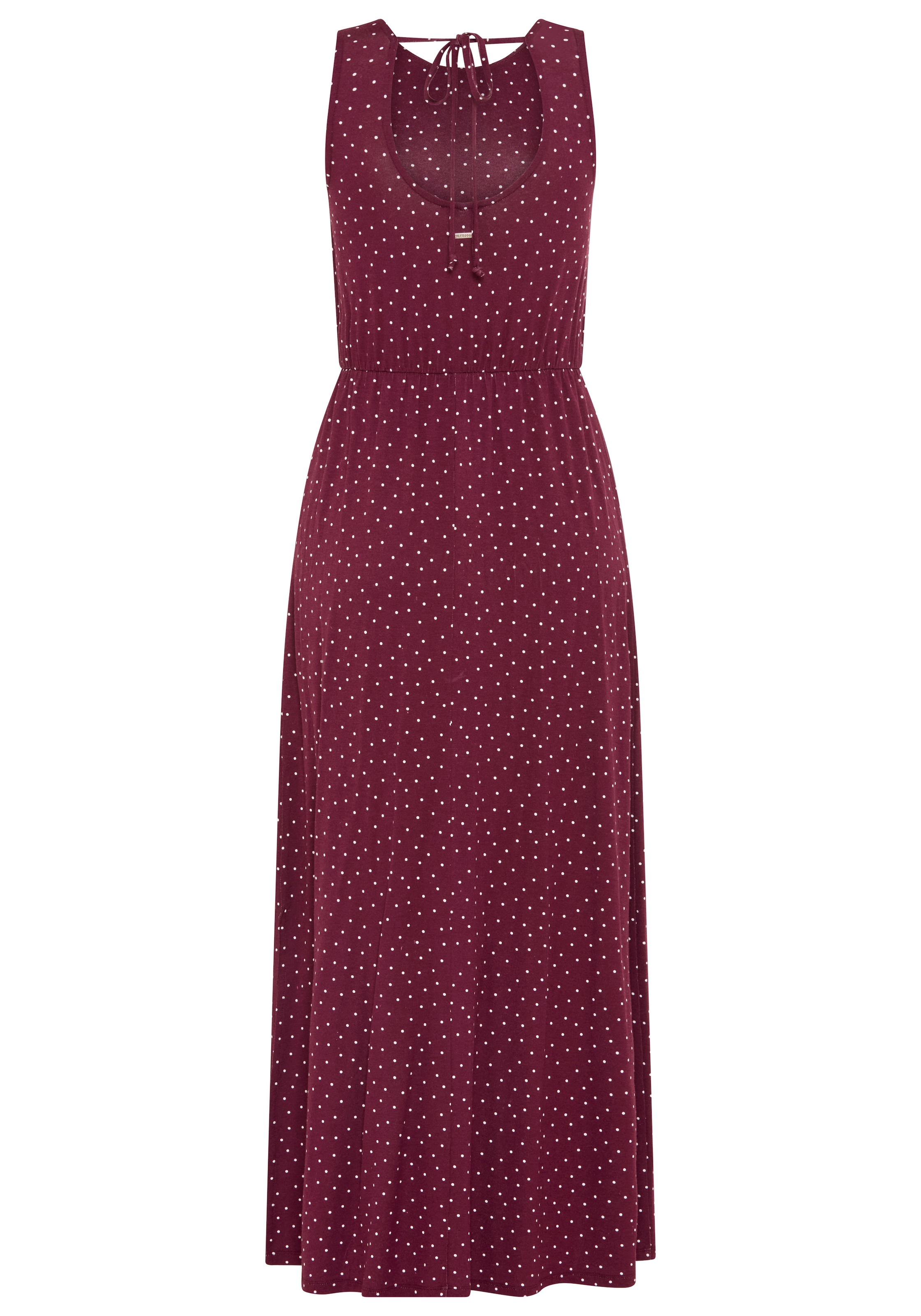 Laura Scott Robe d'été bodennah geschnitten, für warme Tage, aus Single Jersey, geblümt