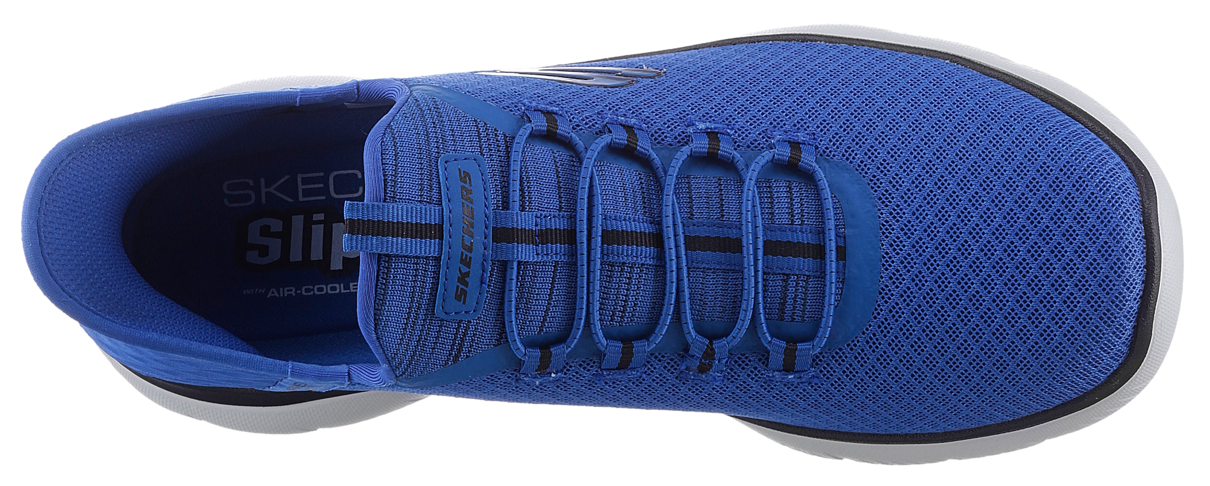 Skechers Baskets slip-on »SUMMITS-HIGH RANGE«  , Freizeitschuh mit Slip Ins-Fersenpart für einen leichten Einstieg