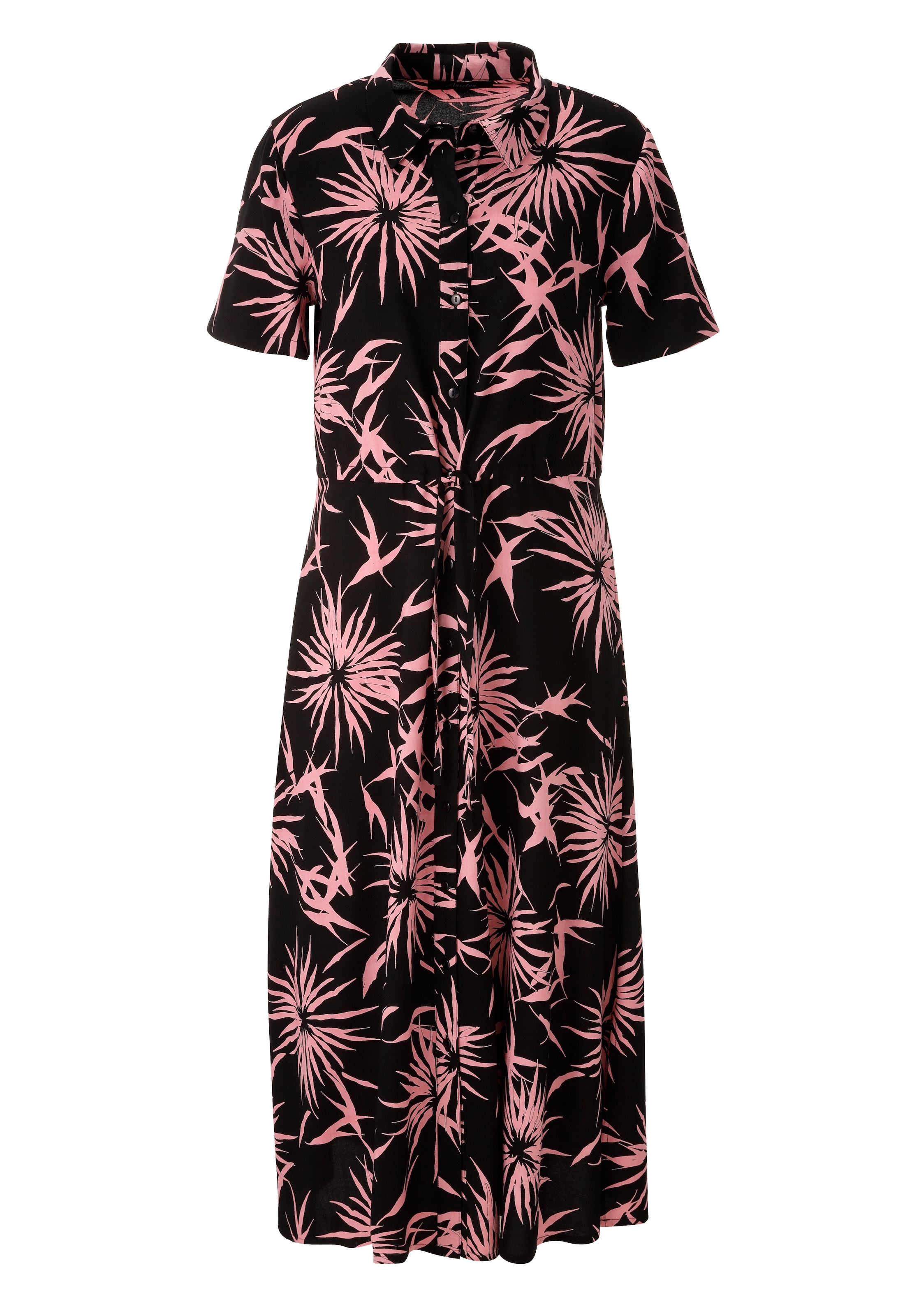 Aniston CASUAL Robe d'été mit grafischen Blumendruck - jedes Teil ein Unikat - NEUE KOLLEKTION