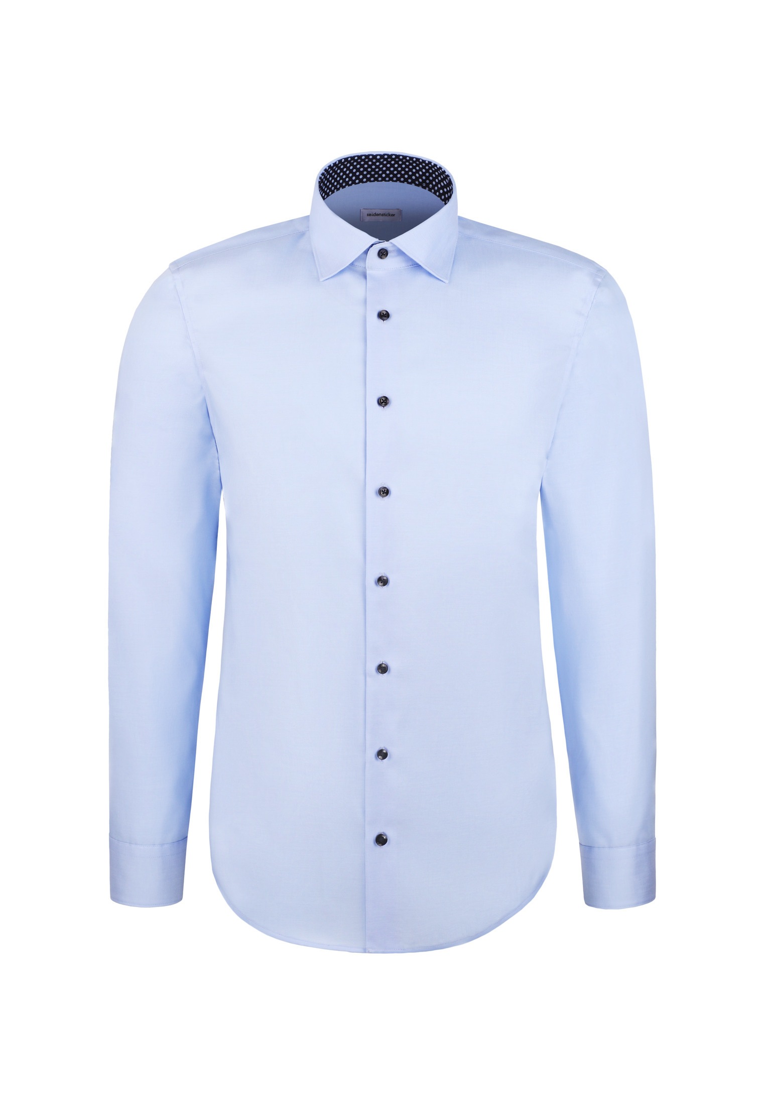 seidensticker Businesshemd »Schwarze Rose« Slim 1/1 Extra lang Kentkragen Uni